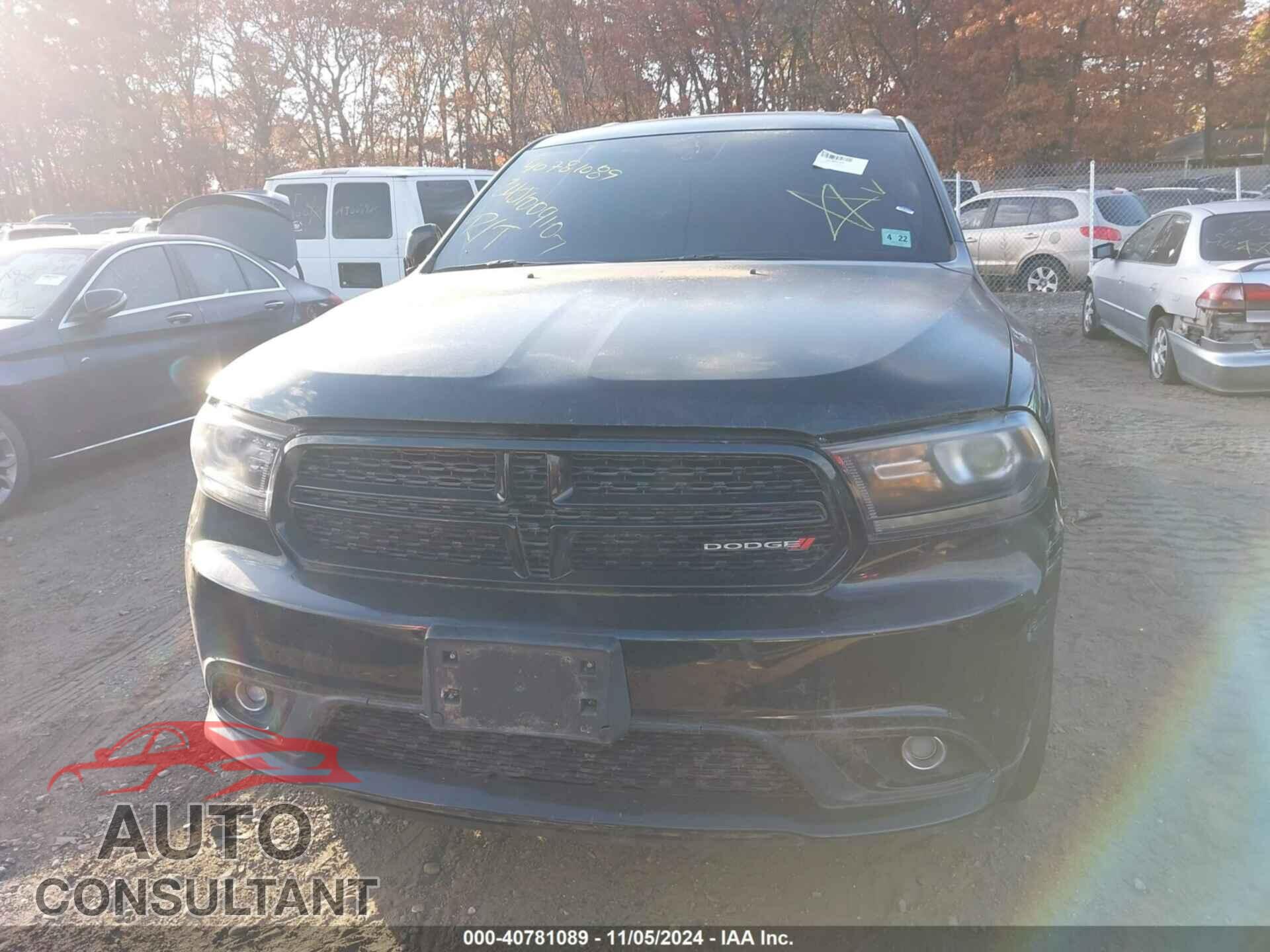 DODGE DURANGO 2017 - 1C4RDJDG5HC725855