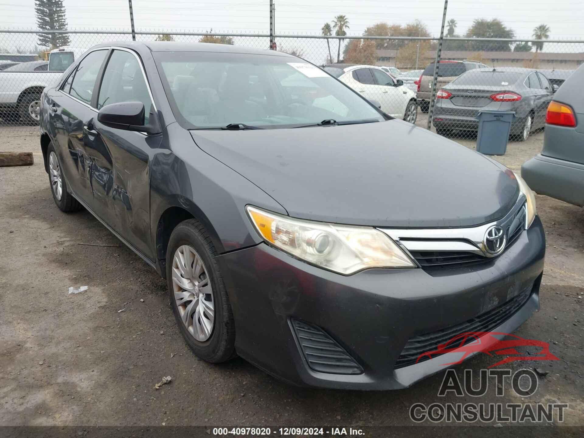 TOYOTA CAMRY 2012 - 4T1BF1FK6CU050285