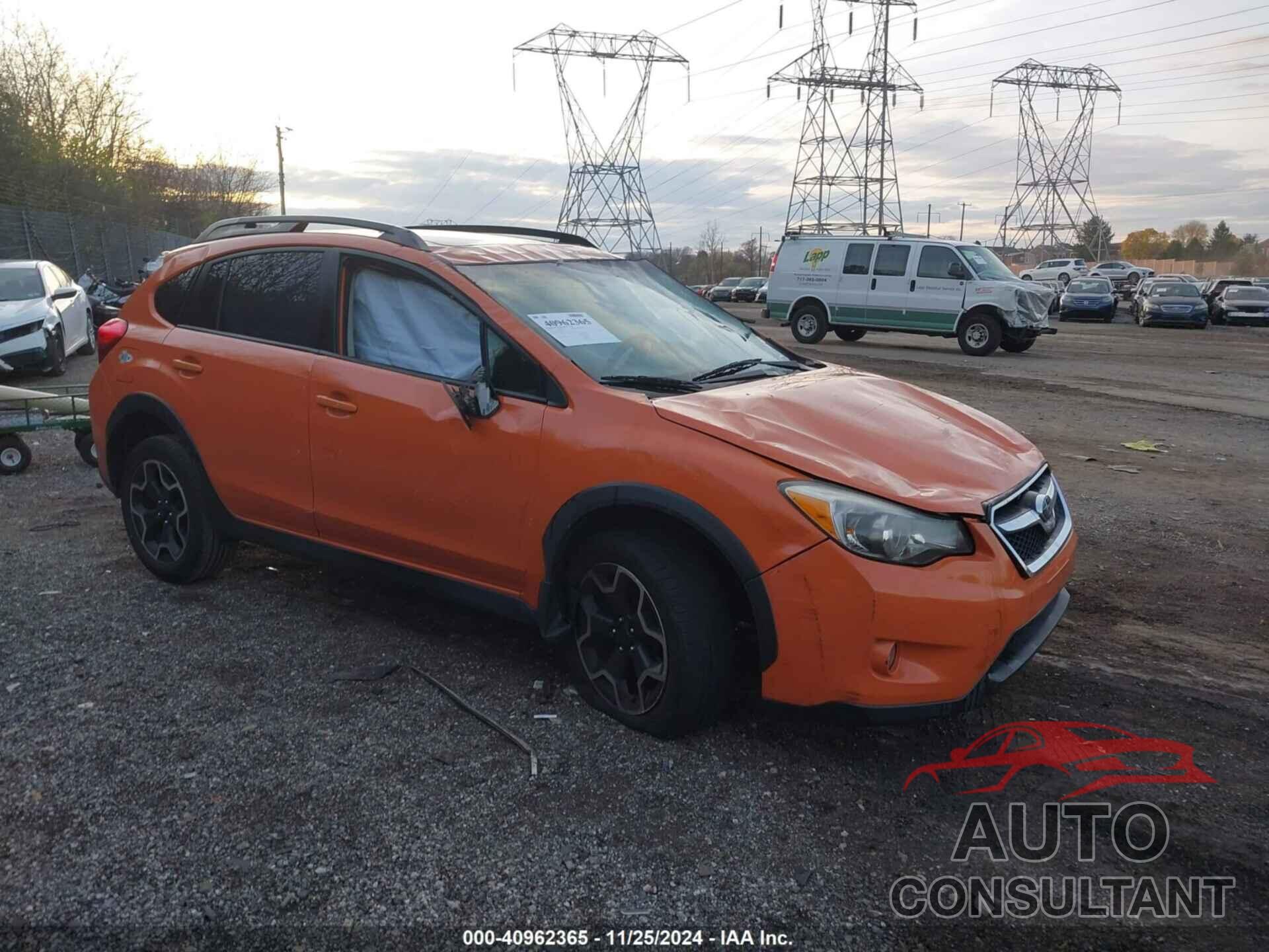 SUBARU XV CROSSTREK 2014 - JF2GPAVC1E8271758