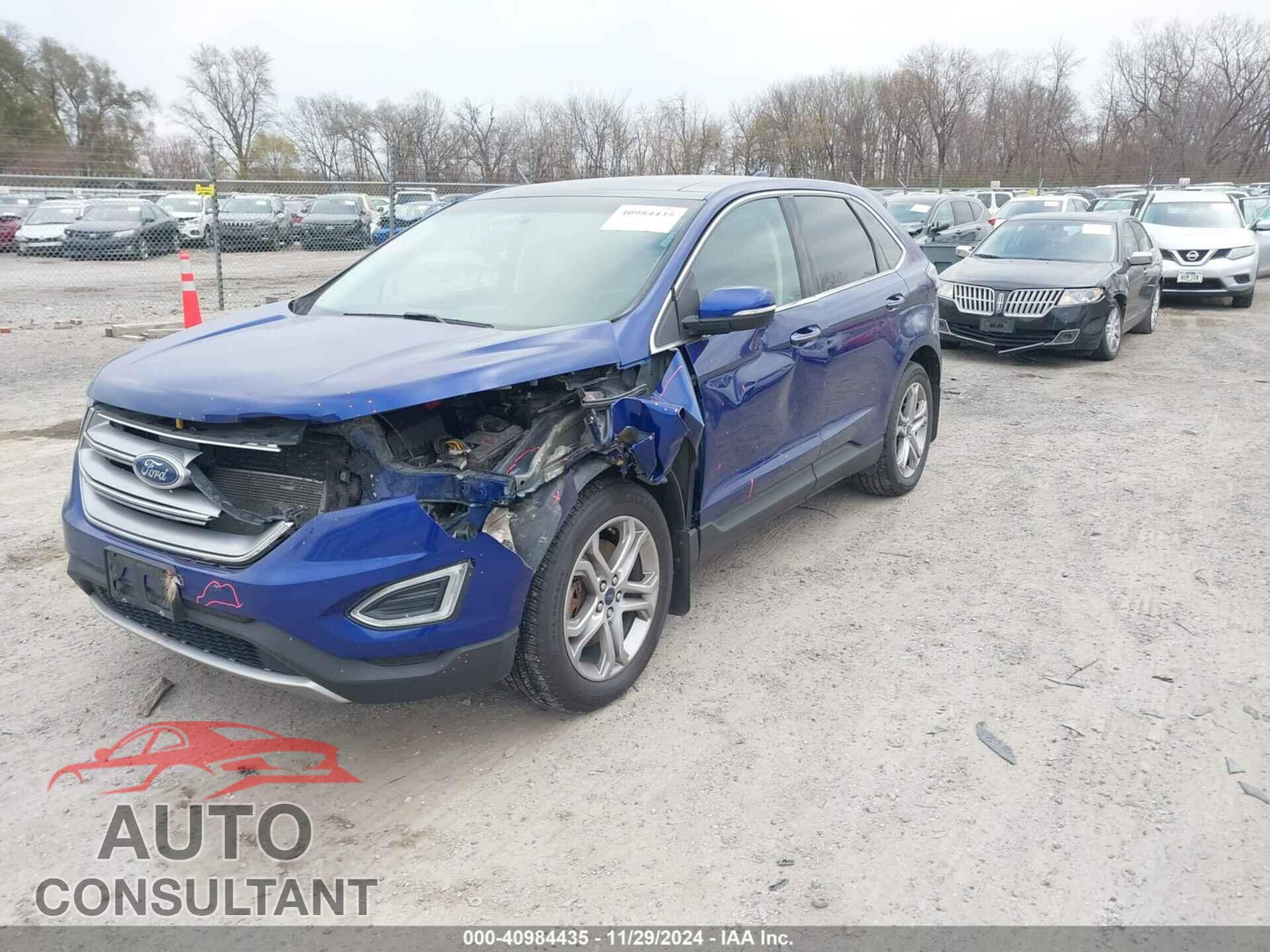 FORD EDGE 2015 - 2FMPK4K87FBB00862