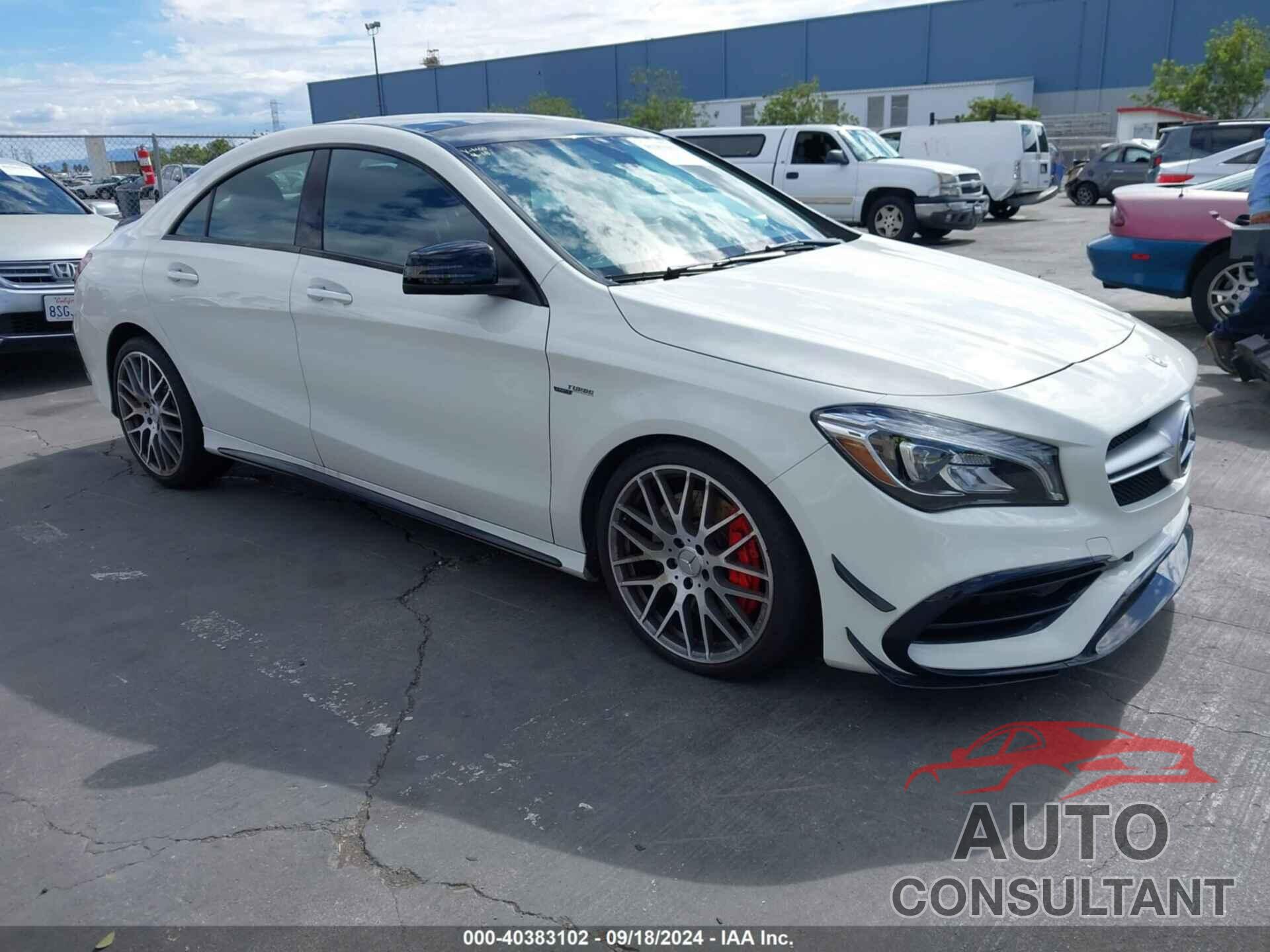 MERCEDES-BENZ AMG CLA 45 2018 - WDDSJ5CB6JN543265