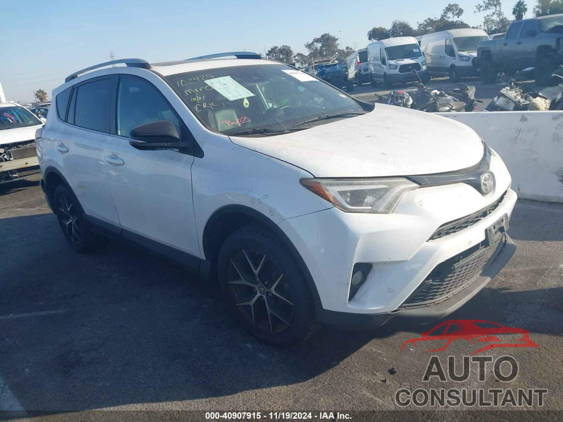 TOYOTA RAV4 2016 - 2T3JFREV2GW451352