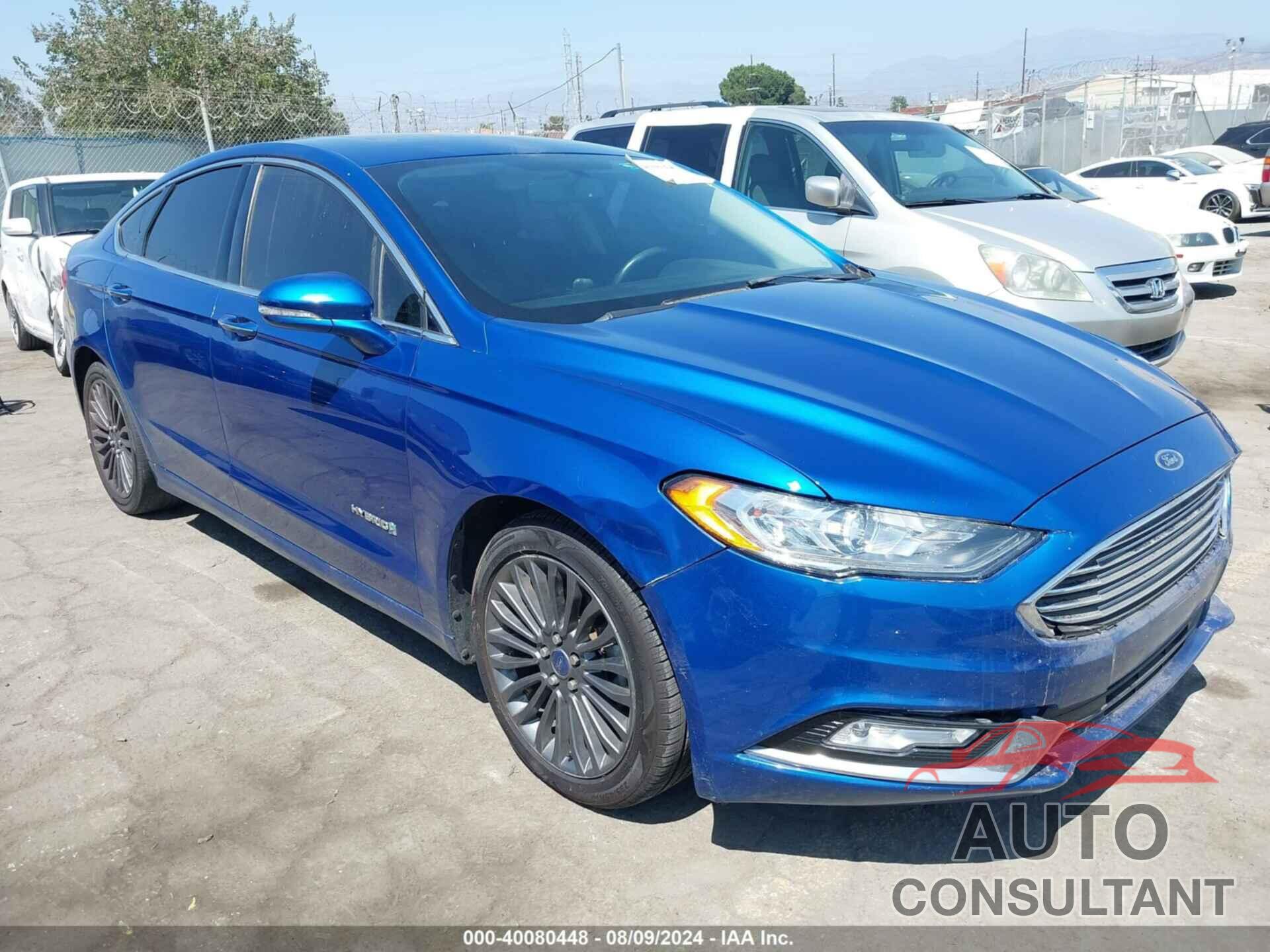 FORD FUSION HYBRID 2017 - 3FA6P0RU8HR314833