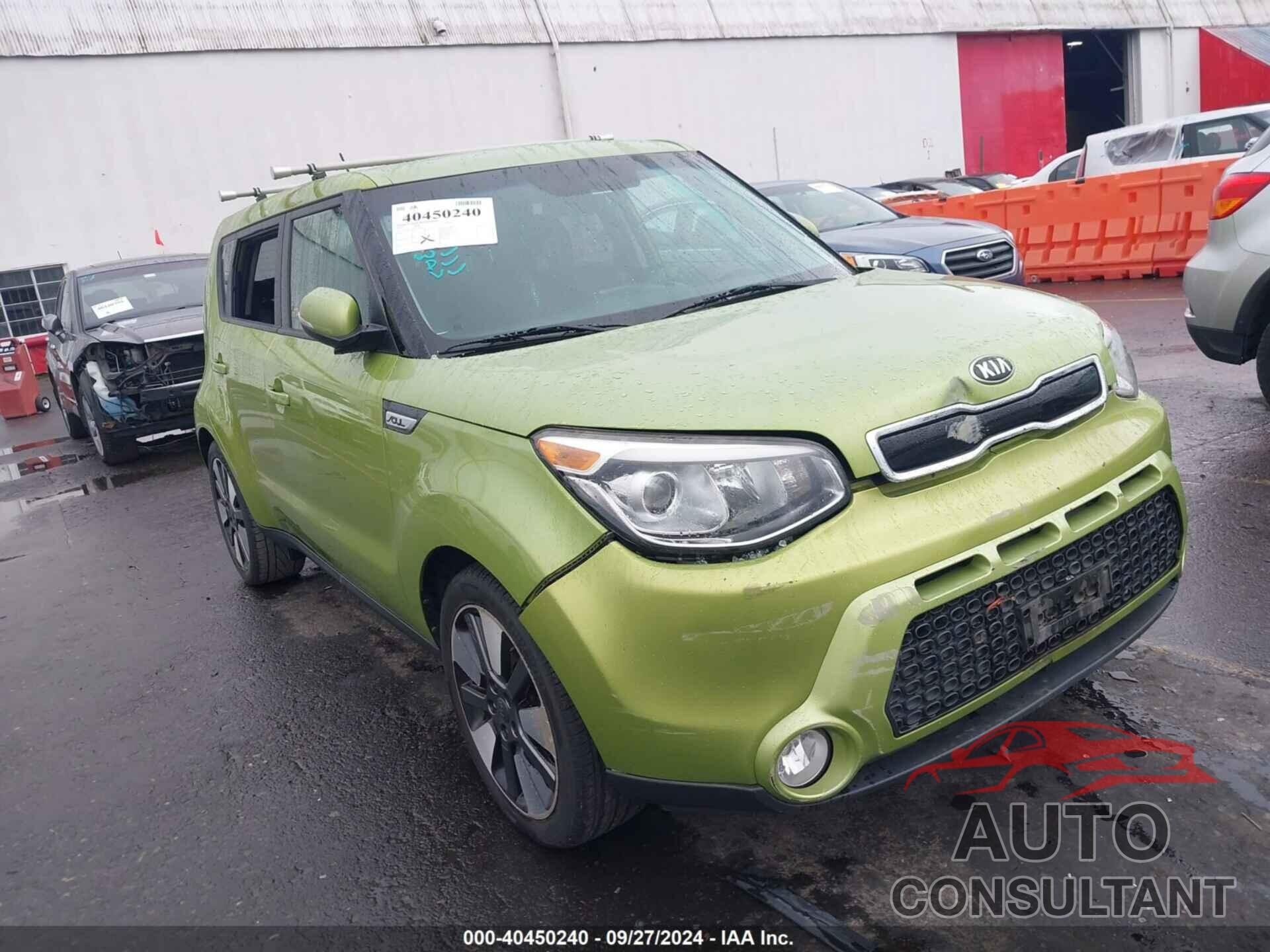 KIA SOUL 2015 - KNDJX3A55F7781416