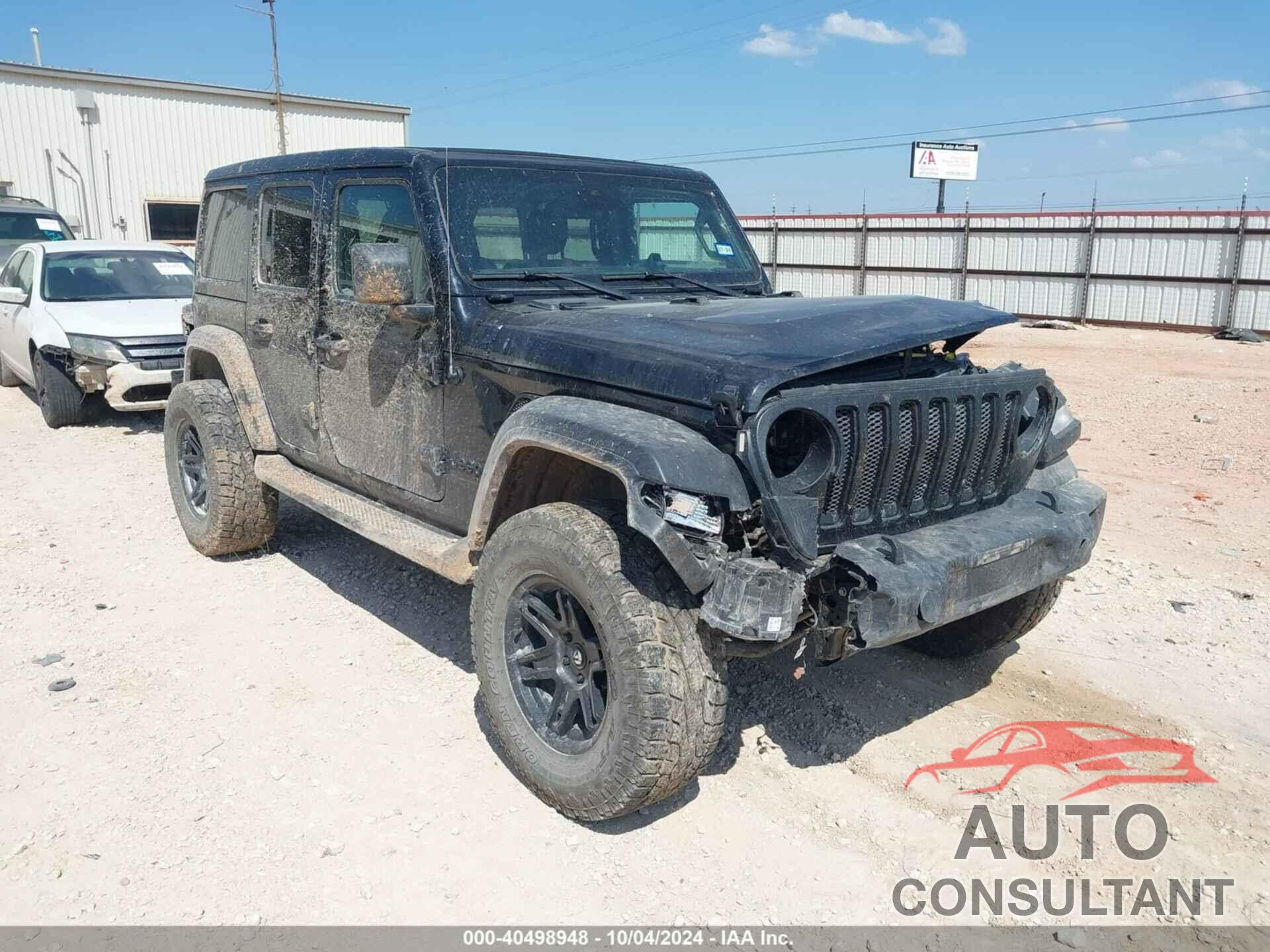 JEEP WRANGLER UNLIMITED 2022 - 1C4HJXDG7NW120432
