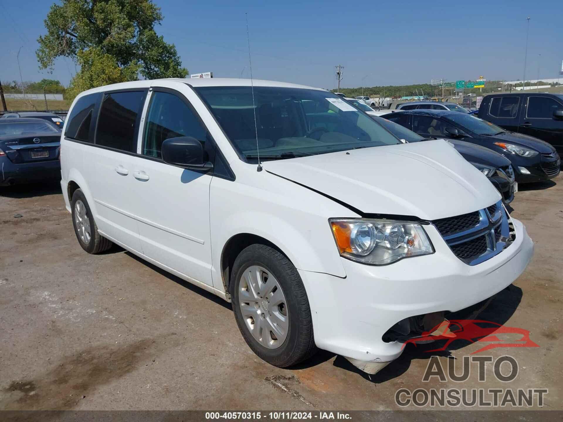 DODGE GRAND CARAVAN 2016 - 2C4RDGBG4GR182235