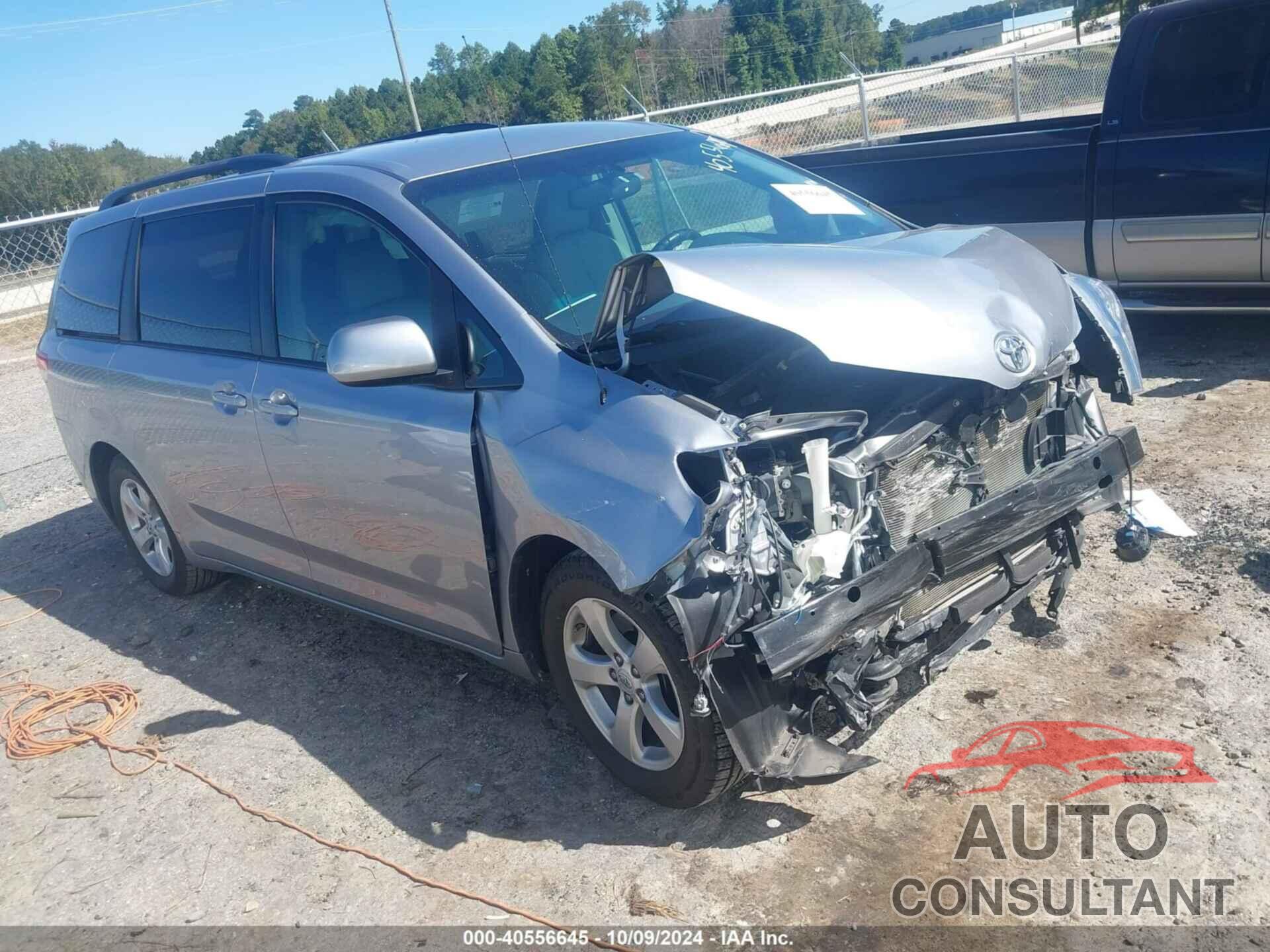 TOYOTA SIENNA 2013 - 5TDKK3DCXDS316842