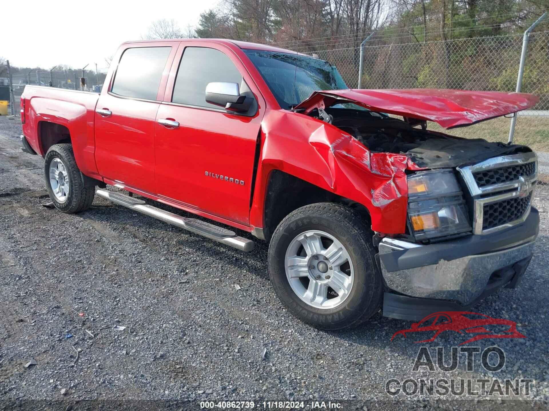 CHEVROLET SILVERADO 1500 2014 - 3GCUKPEH7EG324391