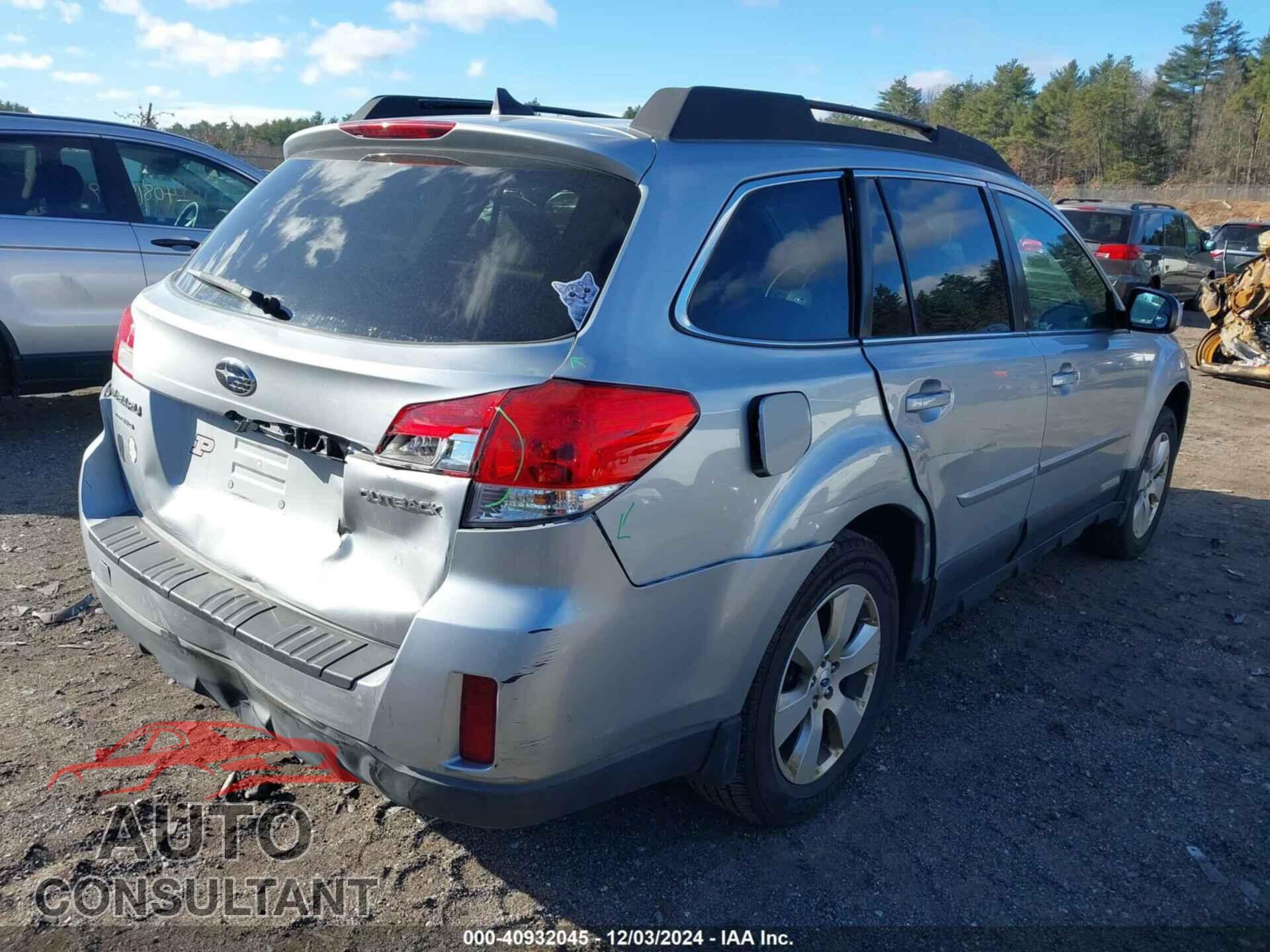 SUBARU OUTBACK 2012 - 4S4BRCLCXC3211937