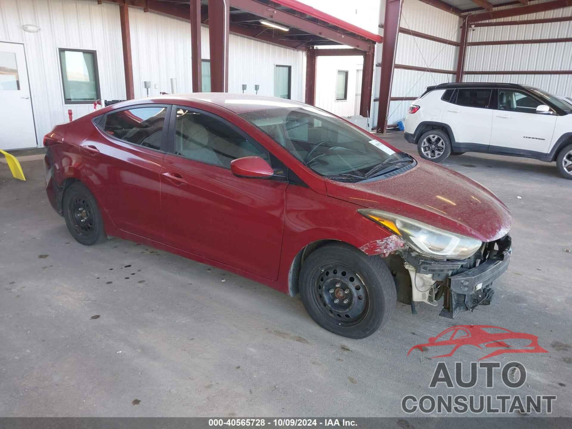 HYUNDAI ELANTRA 2016 - 5NPDH4AE0GH769431