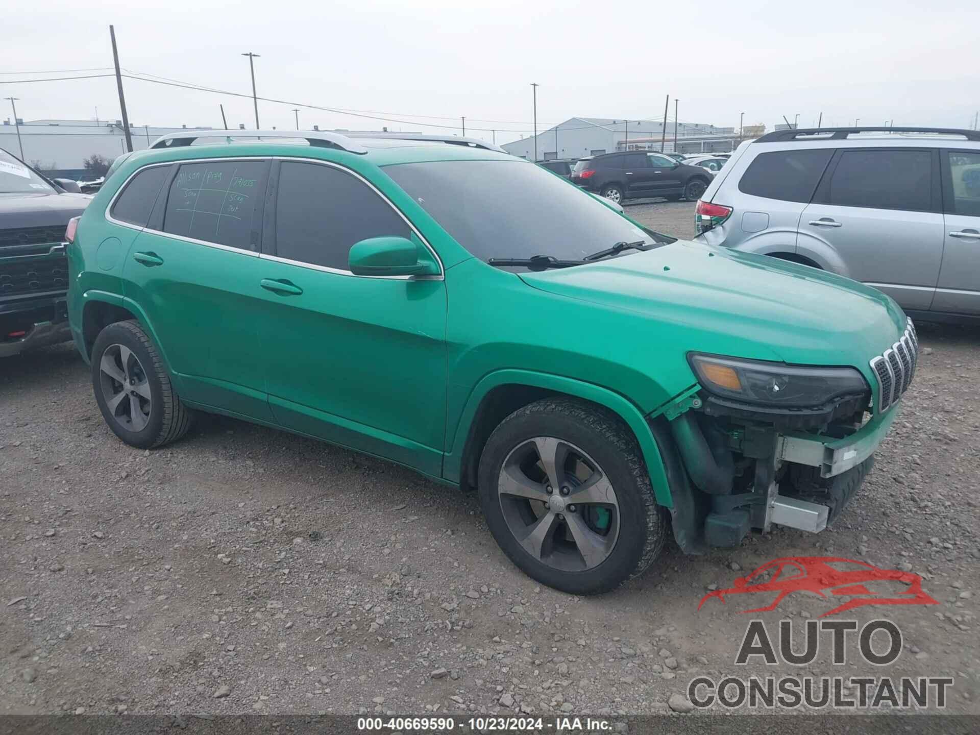 JEEP CHEROKEE 2019 - 1C4PJMDX3KD107548