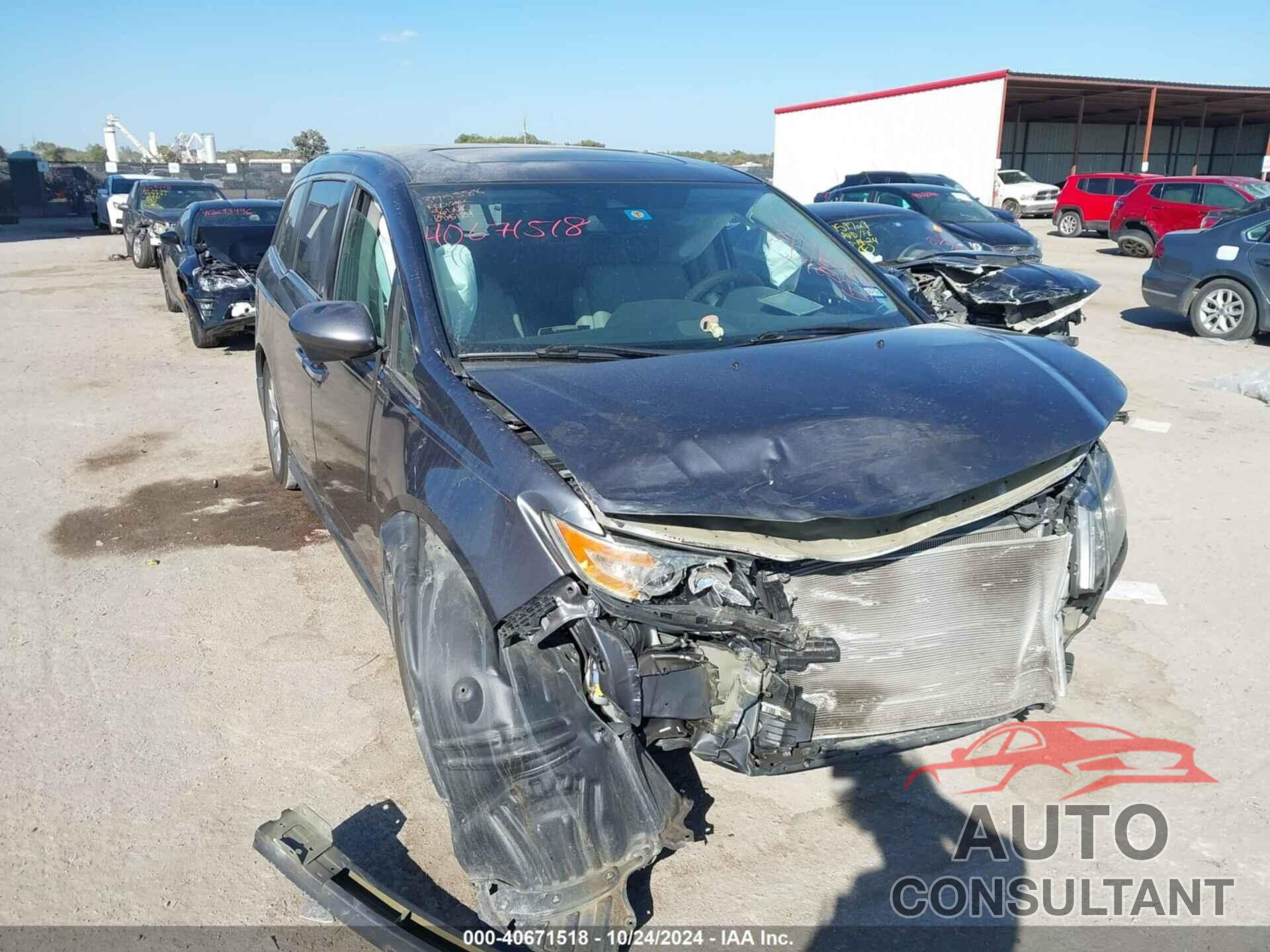 HONDA ODYSSEY 2016 - 5FNRL5H65GB136267