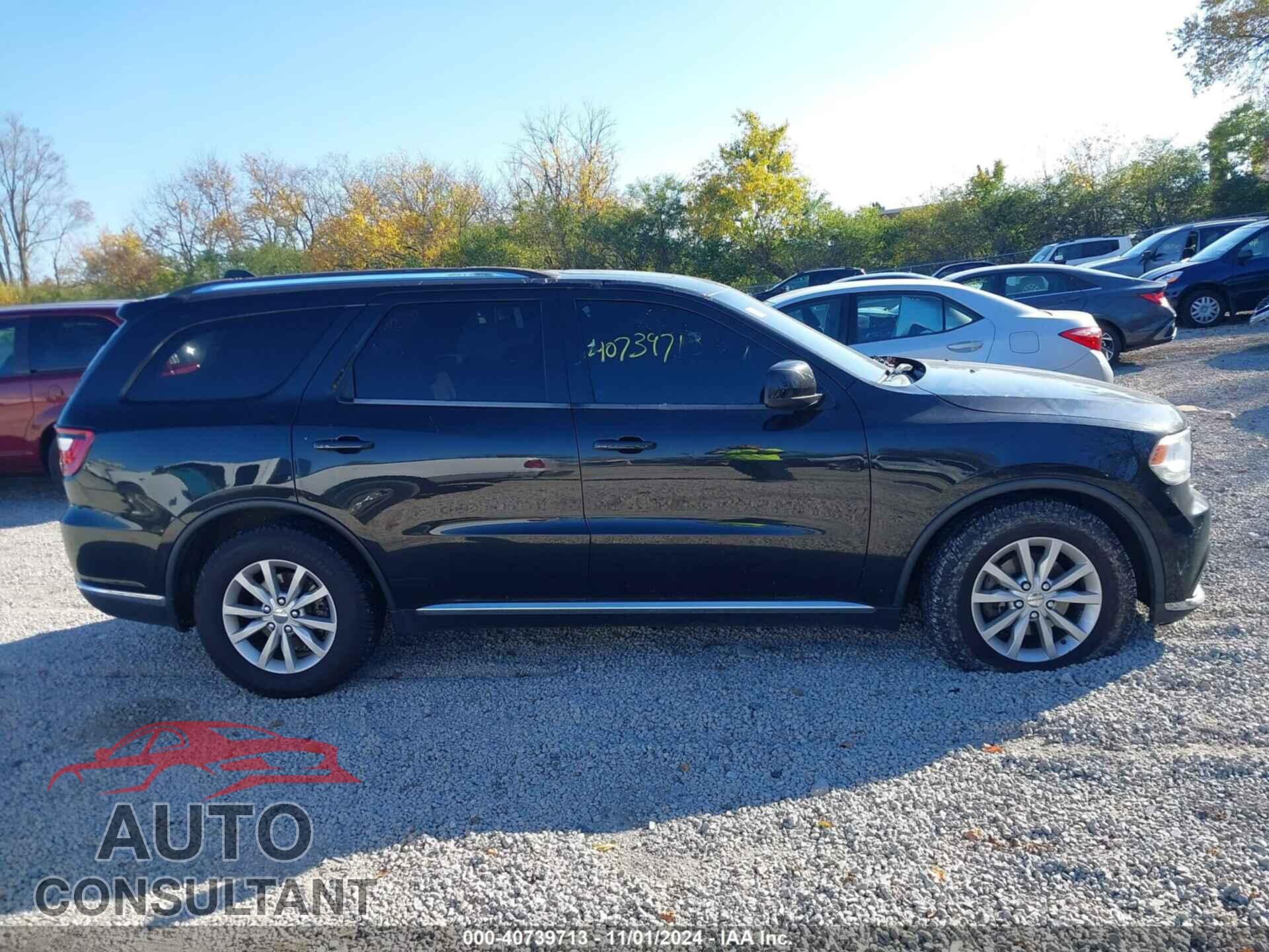 DODGE DURANGO 2015 - 1C4RDHAG9FC809784