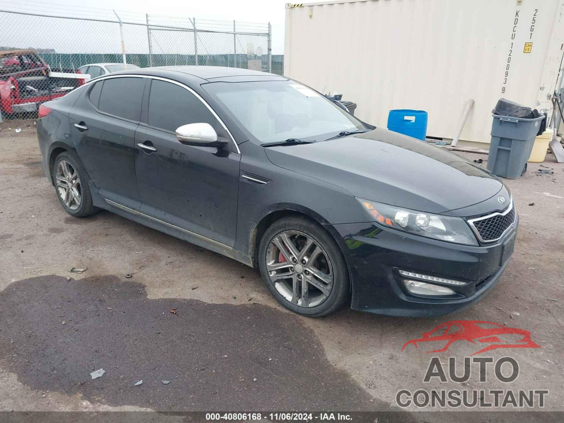KIA OPTIMA 2013 - 5XXGR4A63DG091140