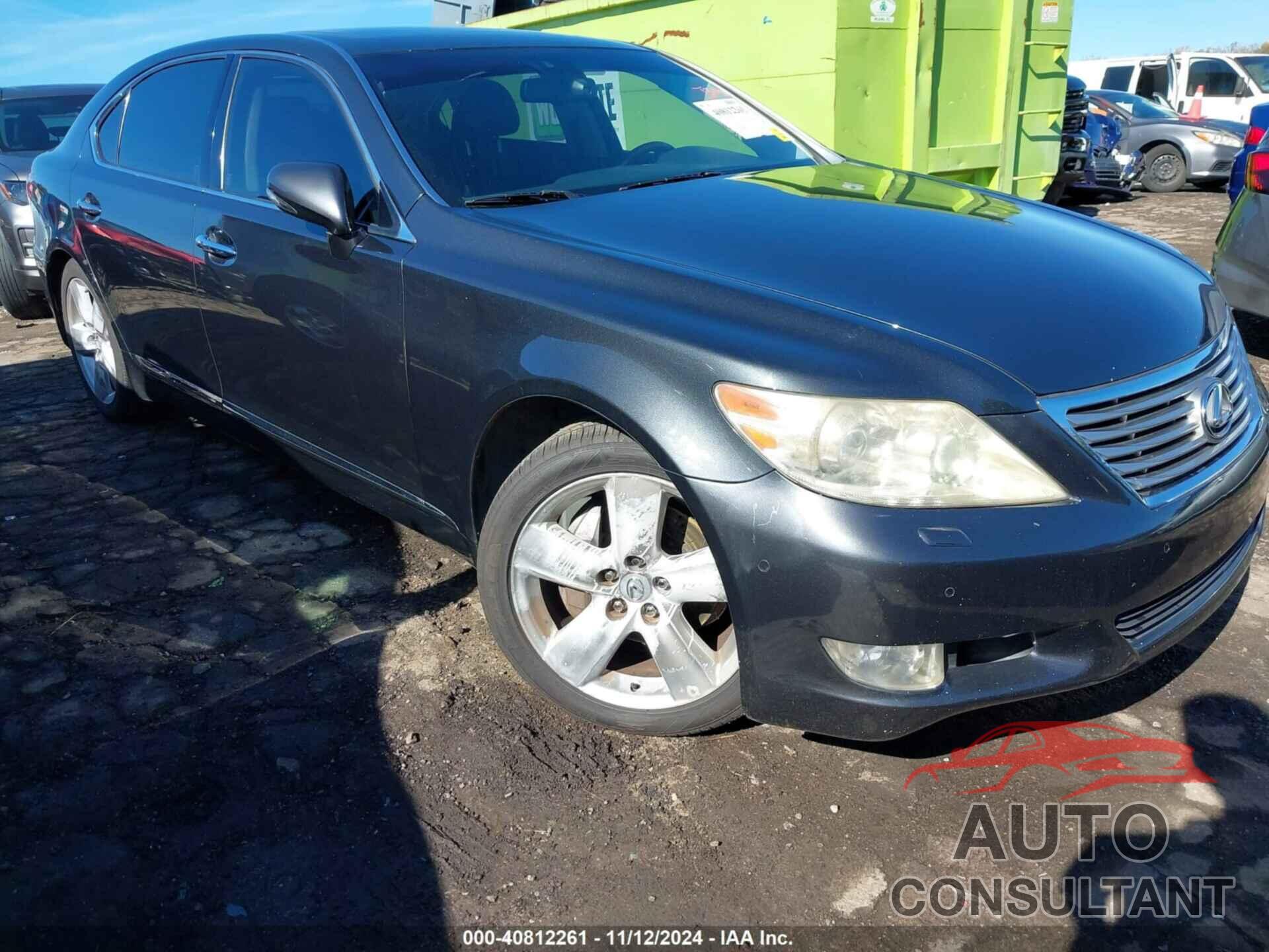 LEXUS LS 460 2010 - JTHGL5EF1A5039828