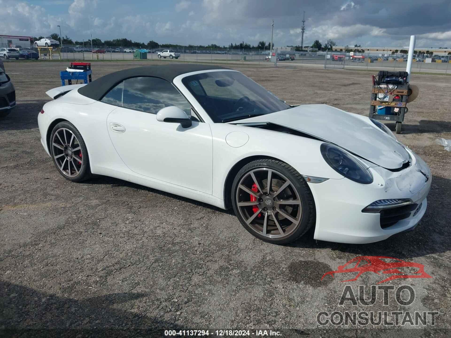 PORSCHE 911 2013 - WP0CB2A94DS156262