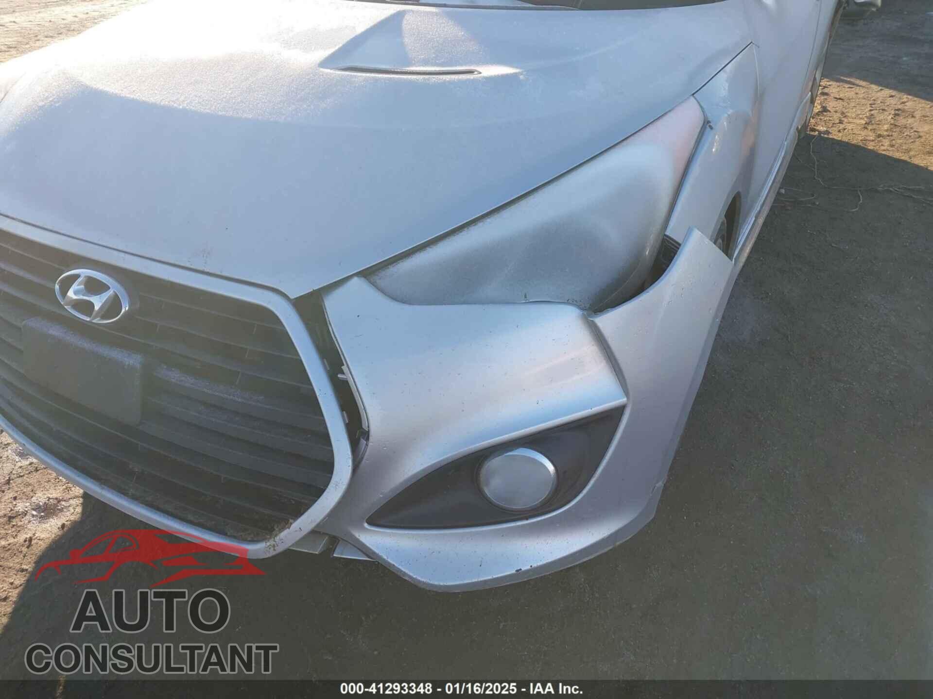 HYUNDAI VELOSTER 2013 - KMHTC6AE8DU107616