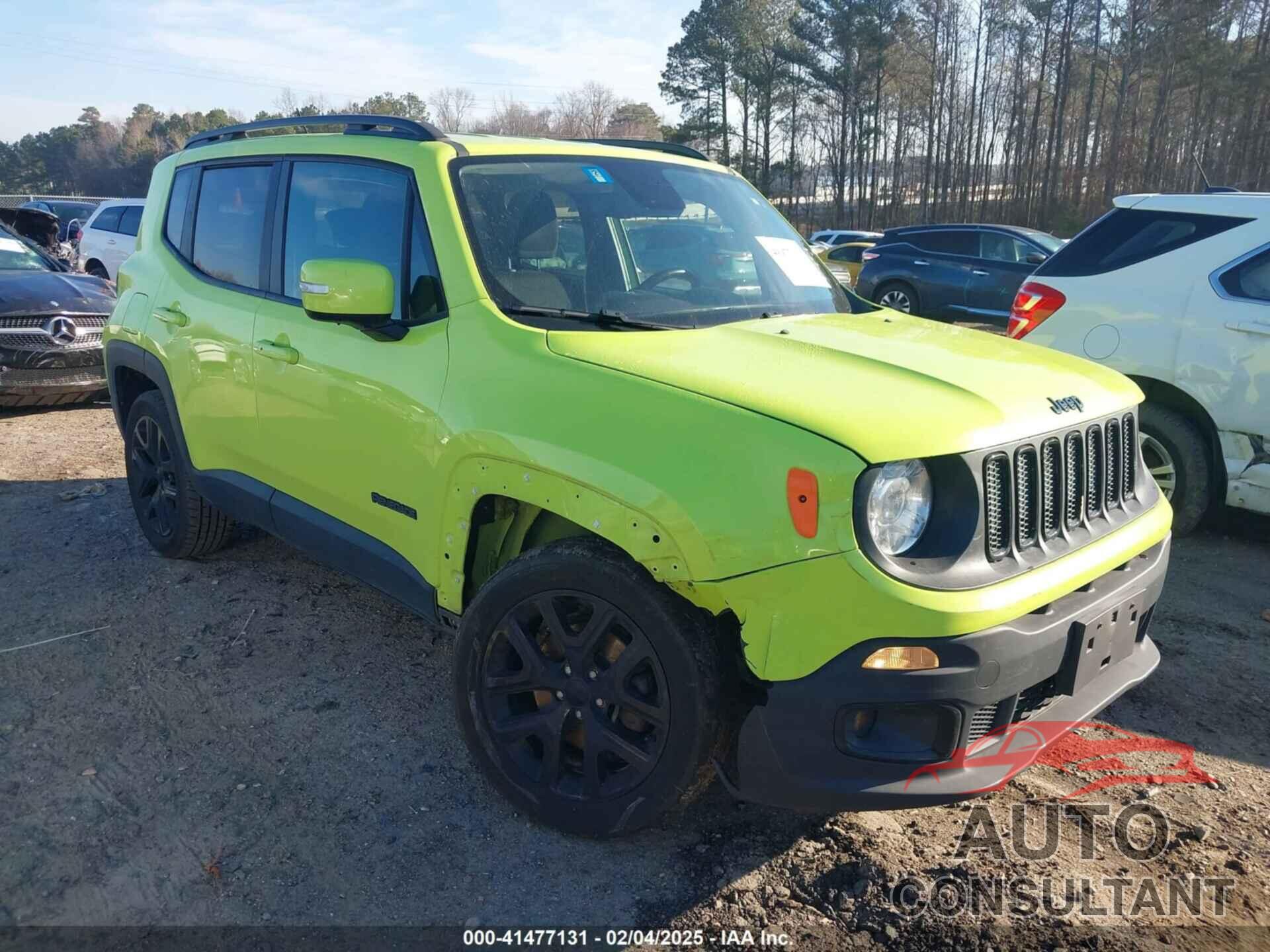 JEEP RENEGADE 2017 - ZACCJBBB7HPF86562