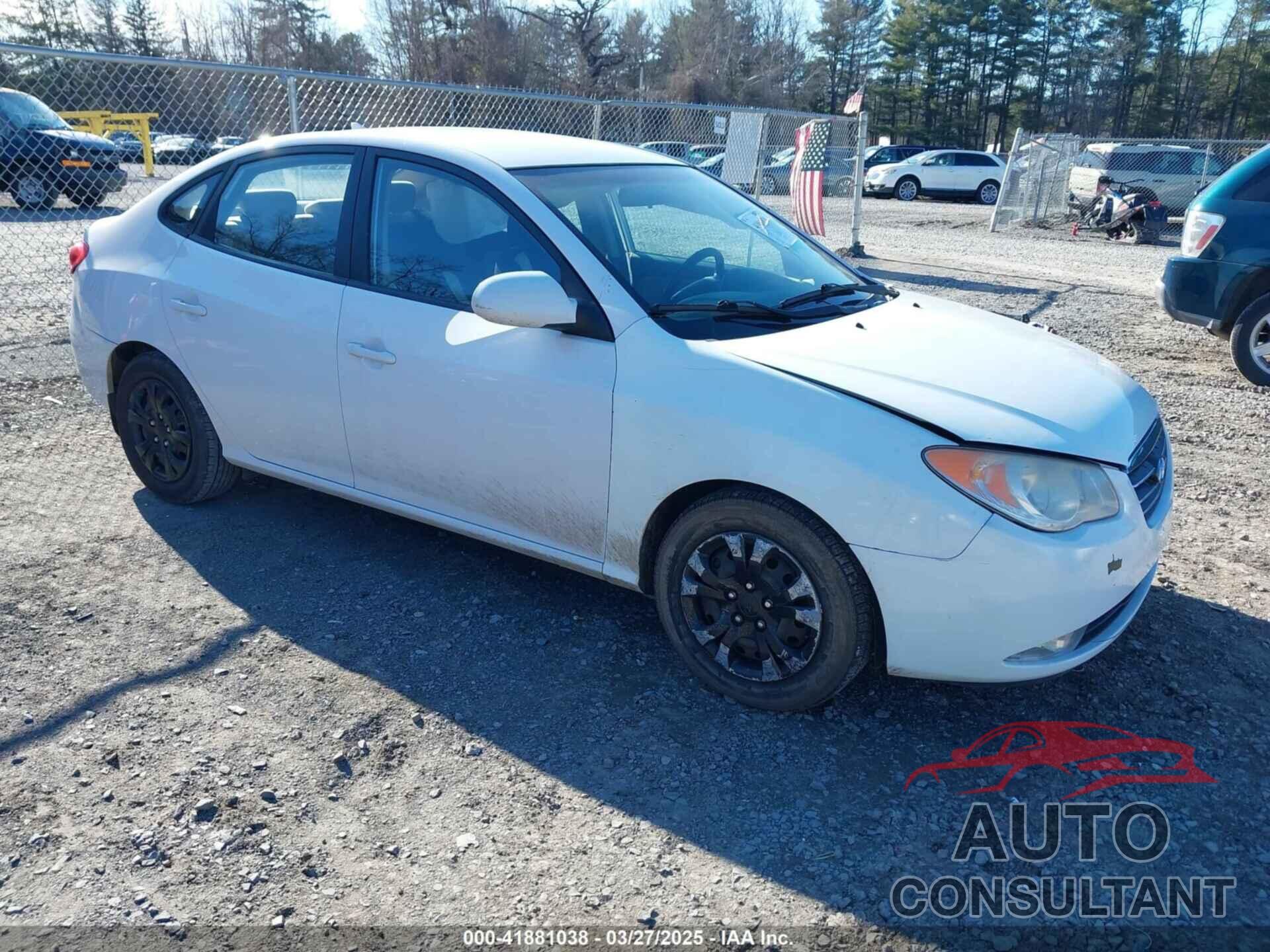 HYUNDAI ELANTRA 2009 - KMHDU46D69U815666