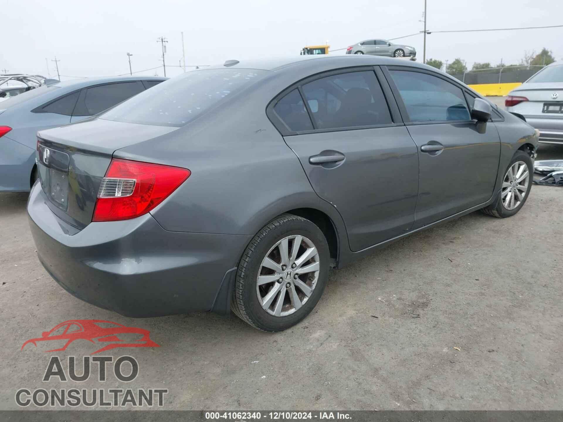 HONDA CIVIC 2012 - 19XFB2F96CE325057