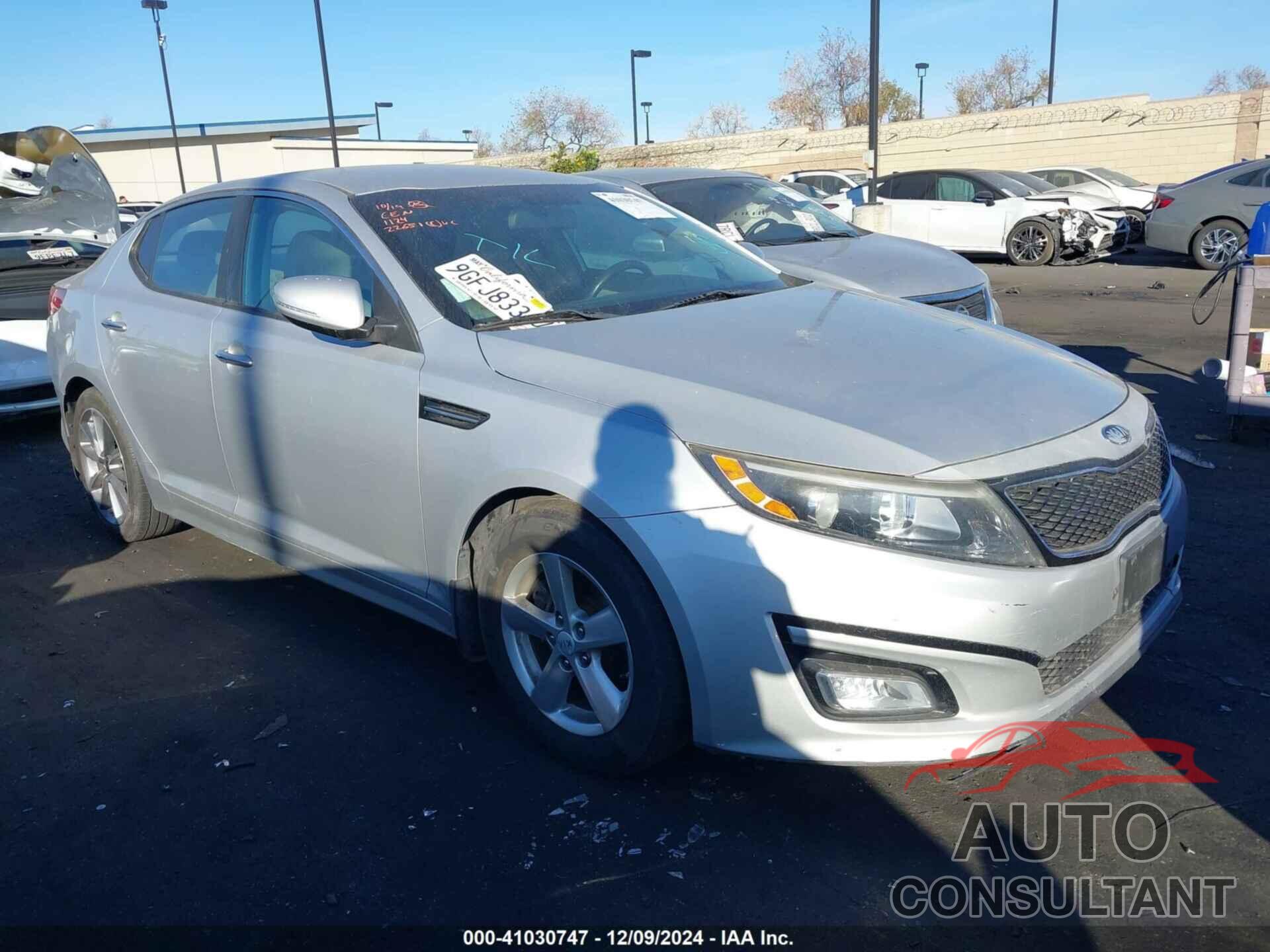 KIA OPTIMA 2014 - 5XXGM4A70EG331124