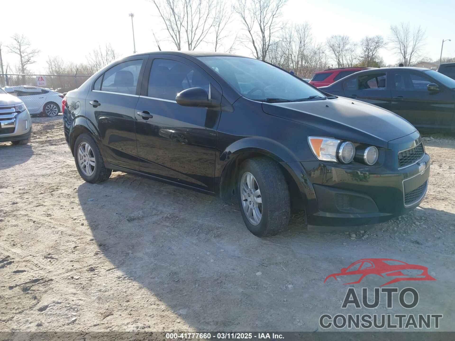 CHEVROLET SONIC 2012 - 1G1JC5SHXC4163448