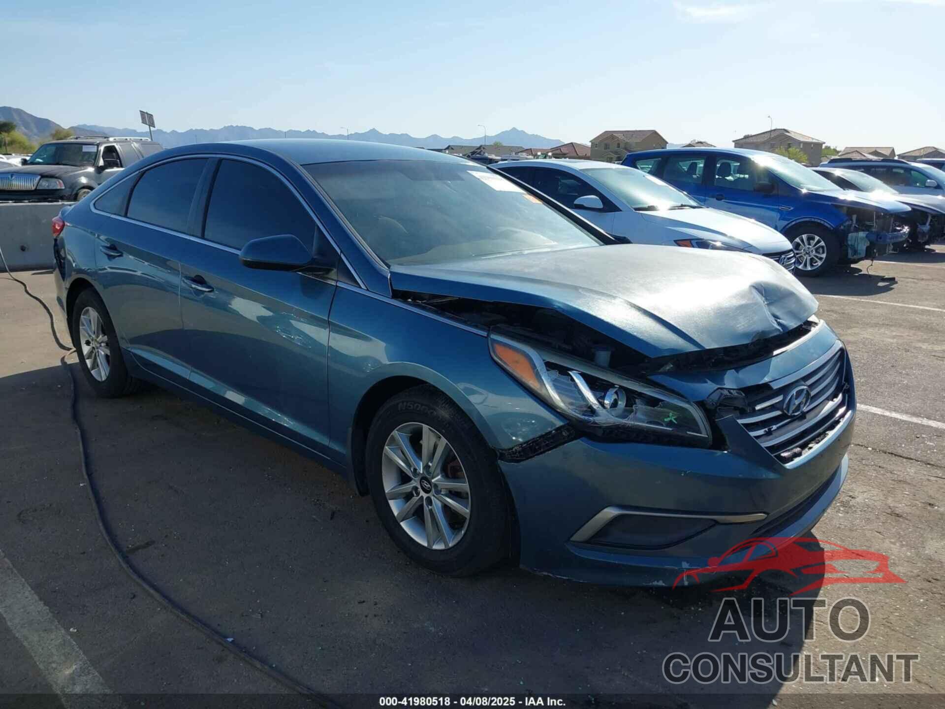 HYUNDAI SONATA 2016 - 5NPE24AF9GH433954