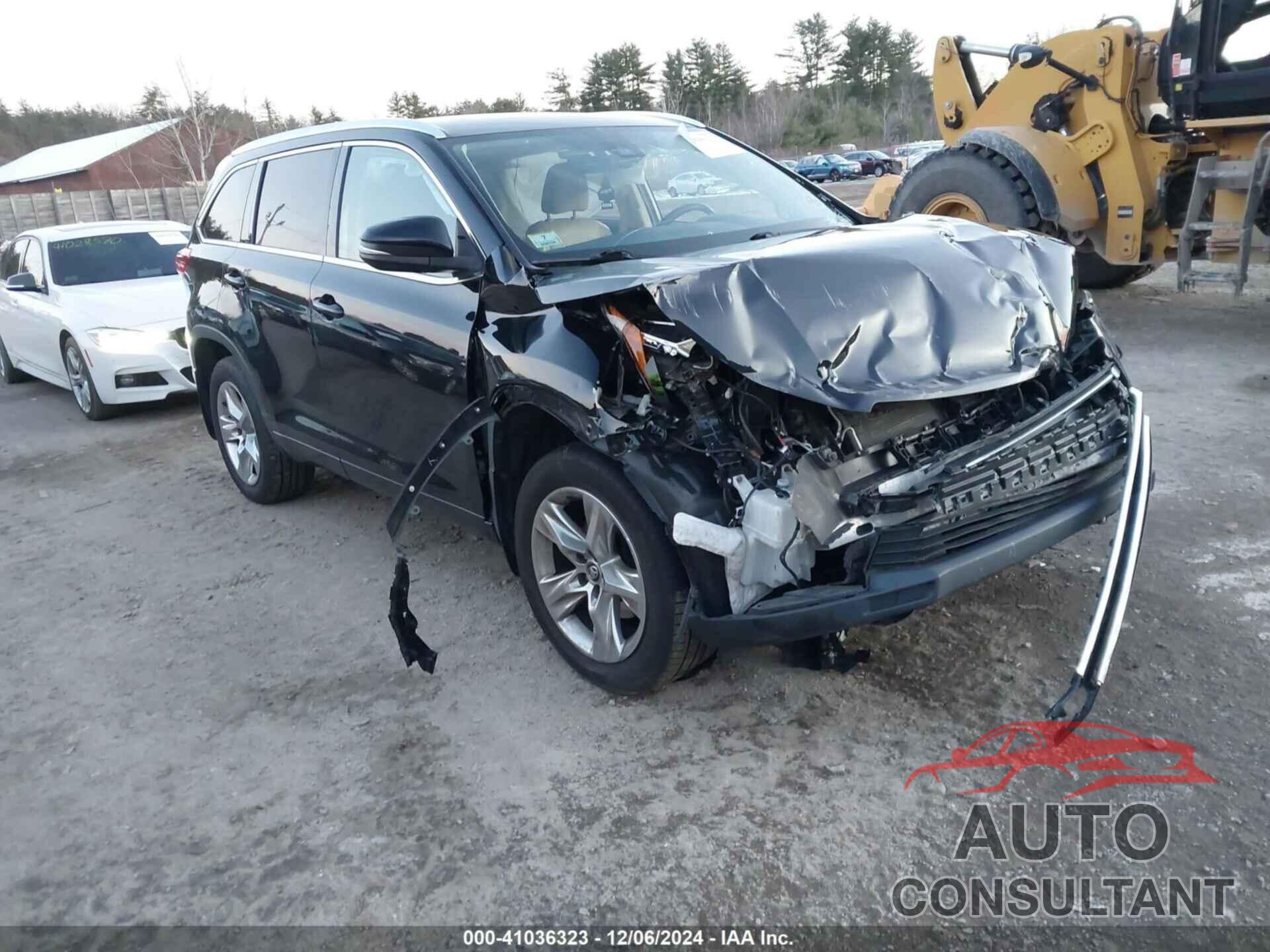 TOYOTA HIGHLANDER 2019 - 5TDDZRFH5KS957961