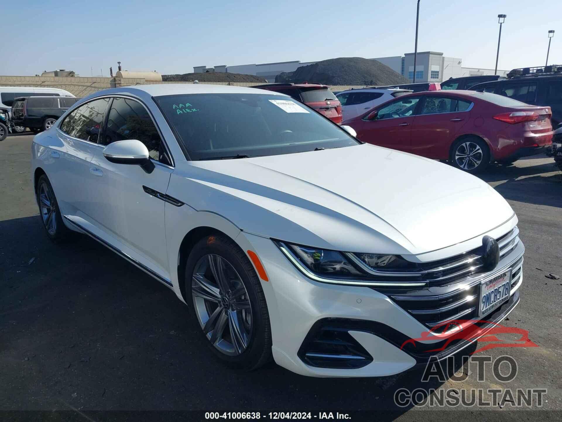 VOLKSWAGEN ARTEON 2022 - WVWSR7AN1NE007874