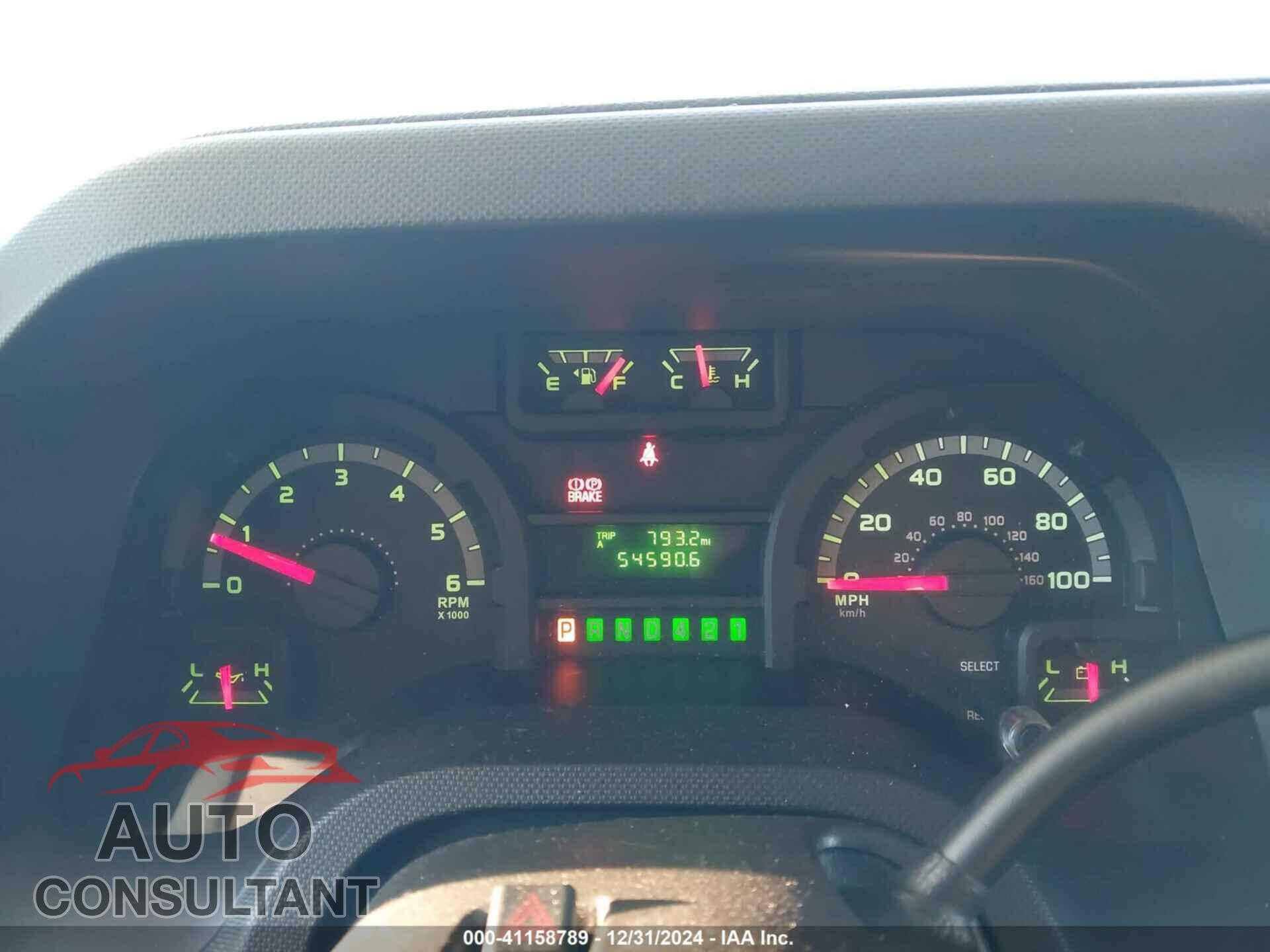 FORD E-450 CUTAWAY 2017 - 1FDXE4FS2HDC45950
