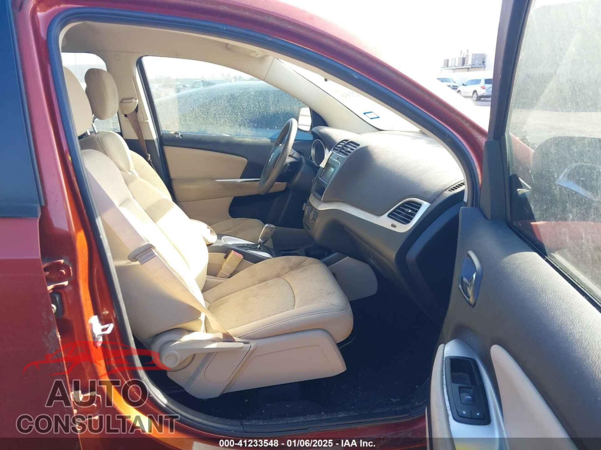 DODGE JOURNEY 2012 - 3C4PDCAB9CT390835