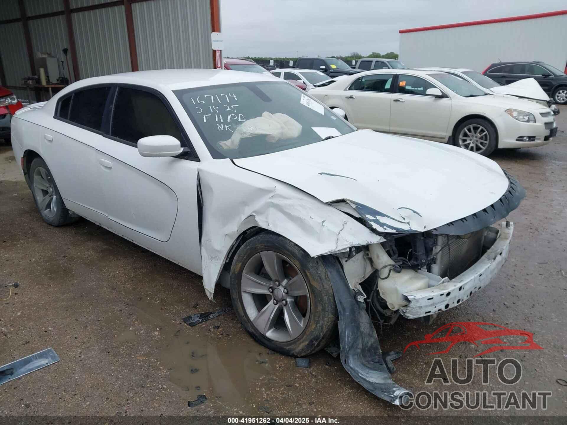 DODGE CHARGER 2016 - 2C3CDXBG3GH143507