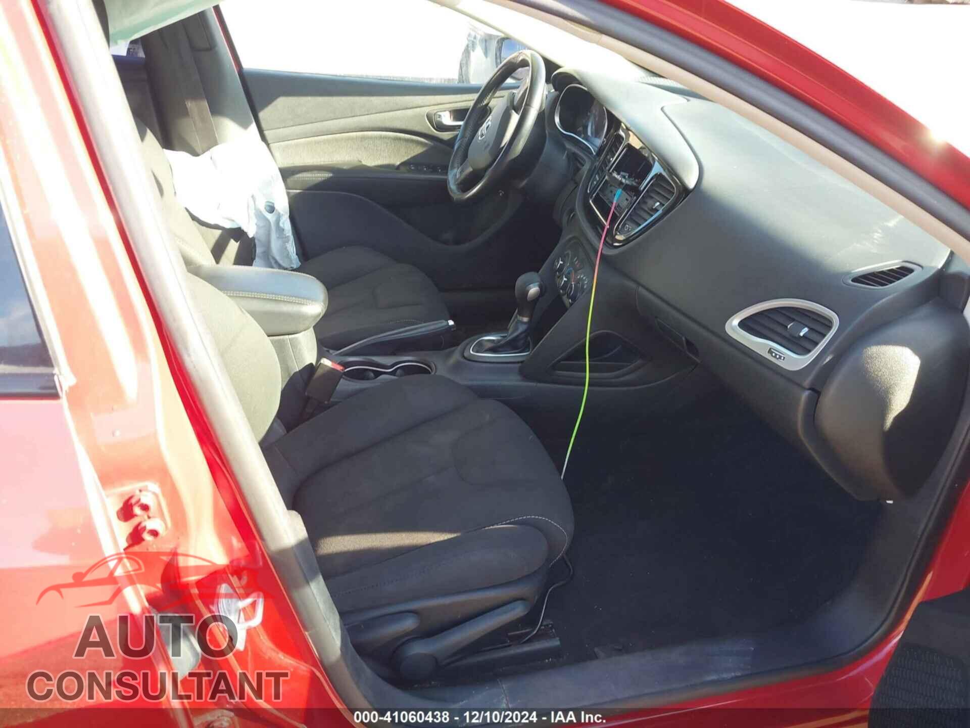 DODGE DART 2013 - 1C3CDFBA6DD300347
