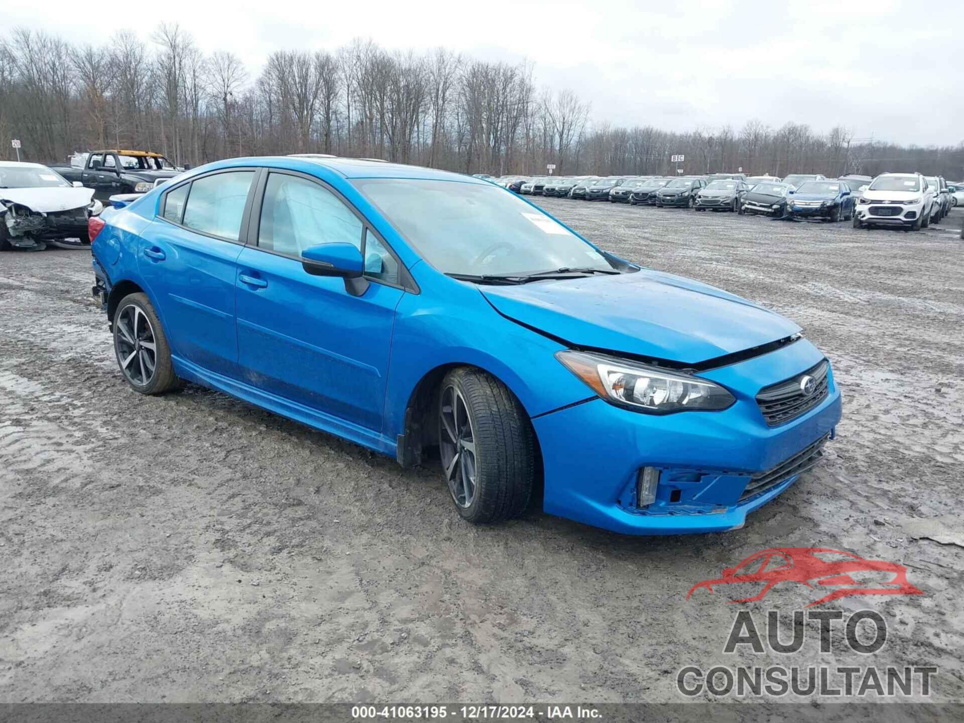 SUBARU IMPREZA 2022 - 4S3GKAM61N3602182