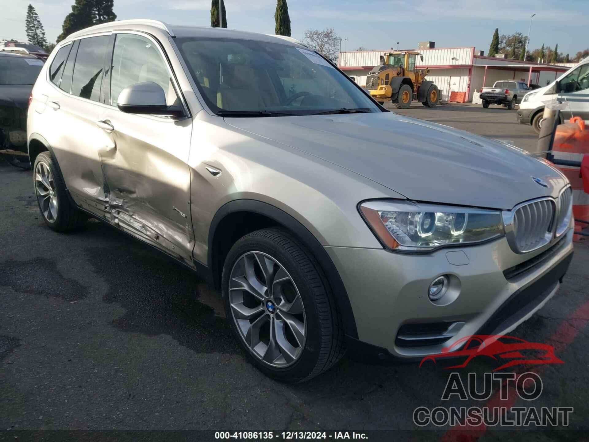 BMW X3 2017 - 5UXWX9C51H0D96132