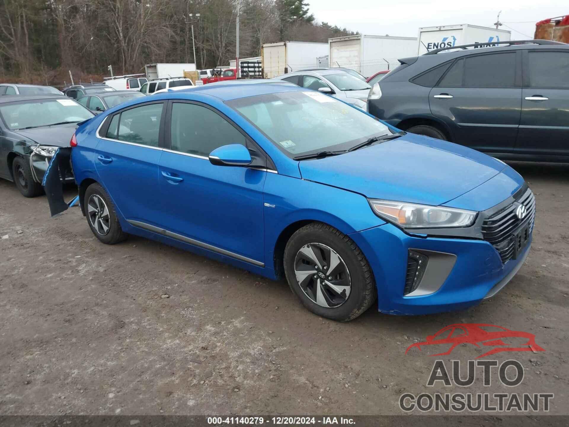HYUNDAI IONIQ HYBRID 2017 - KMHC75LC9HU040363