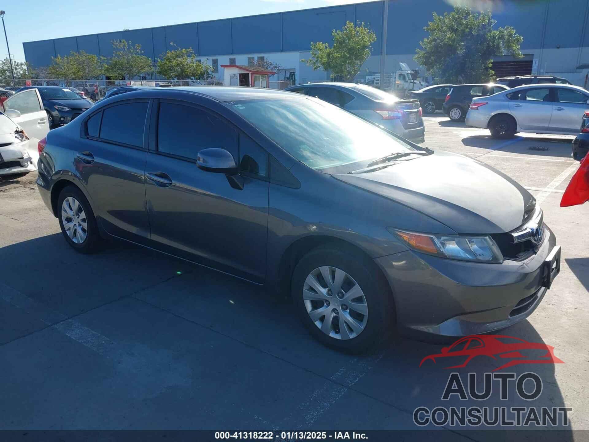 HONDA CIVIC 2012 - 2HGFB2F54CH599361