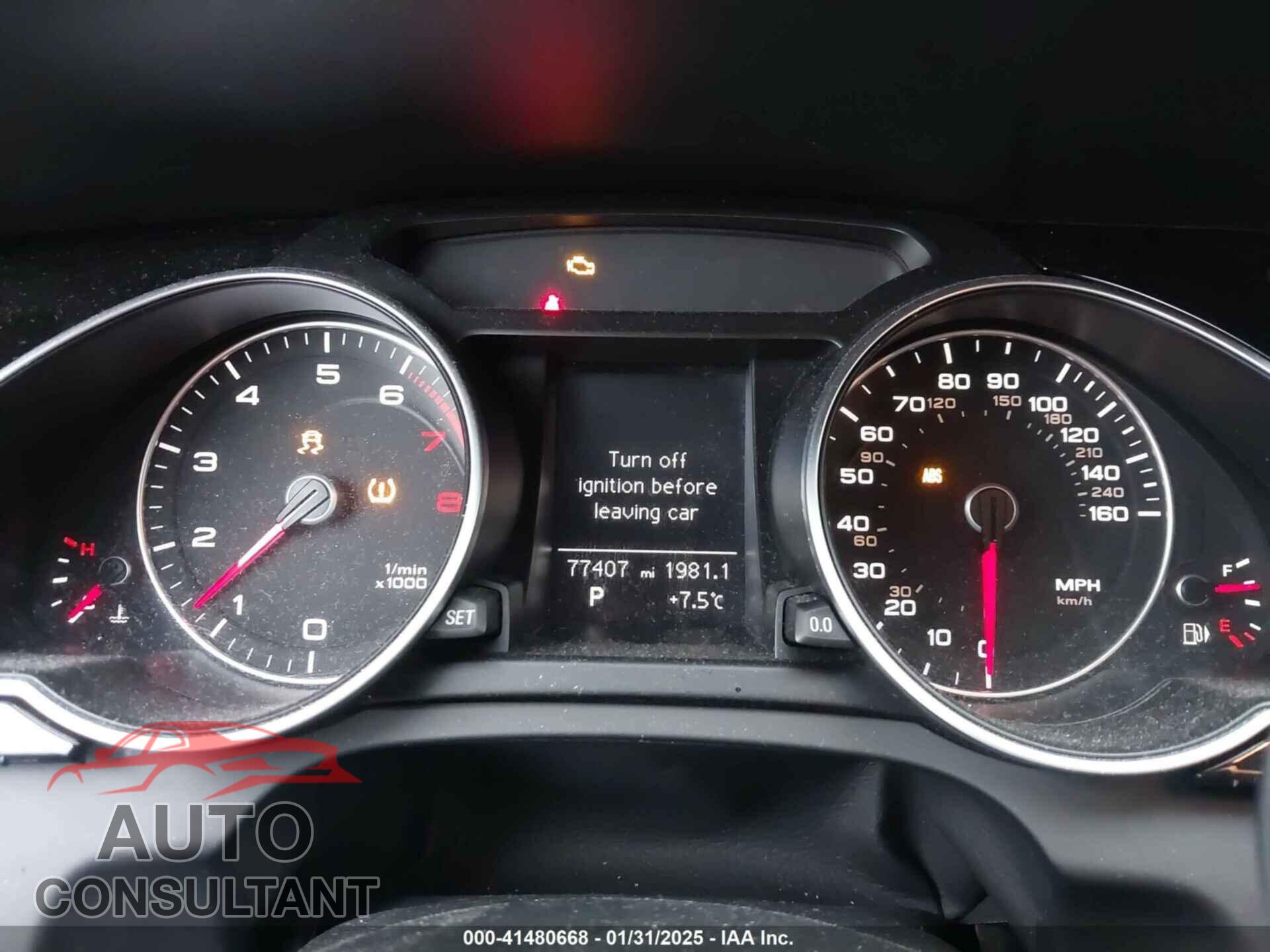 AUDI A5 2015 - WAUDFBFR4FA002996