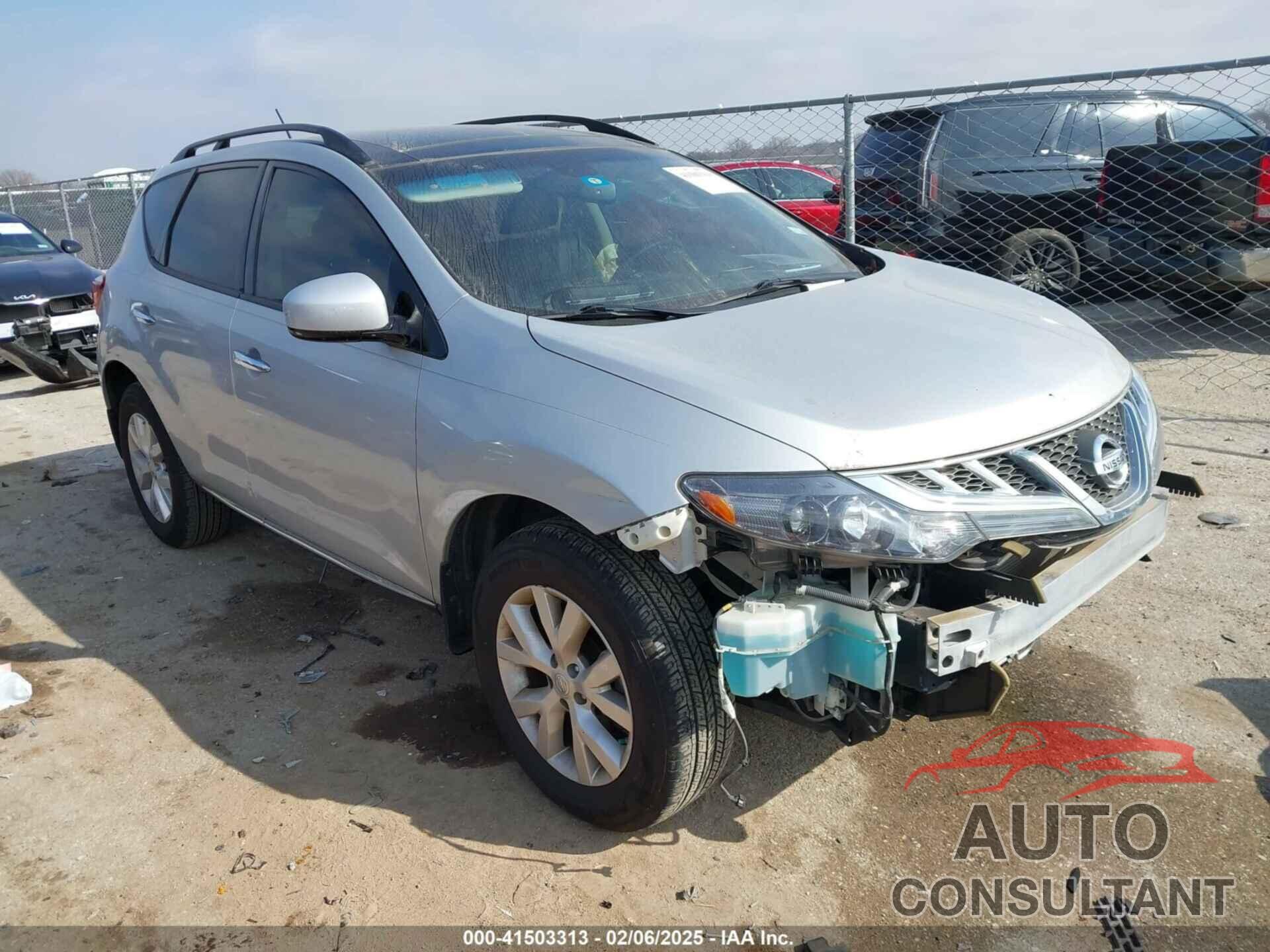 NISSAN MURANO 2014 - JN8AZ1MU4EW422214