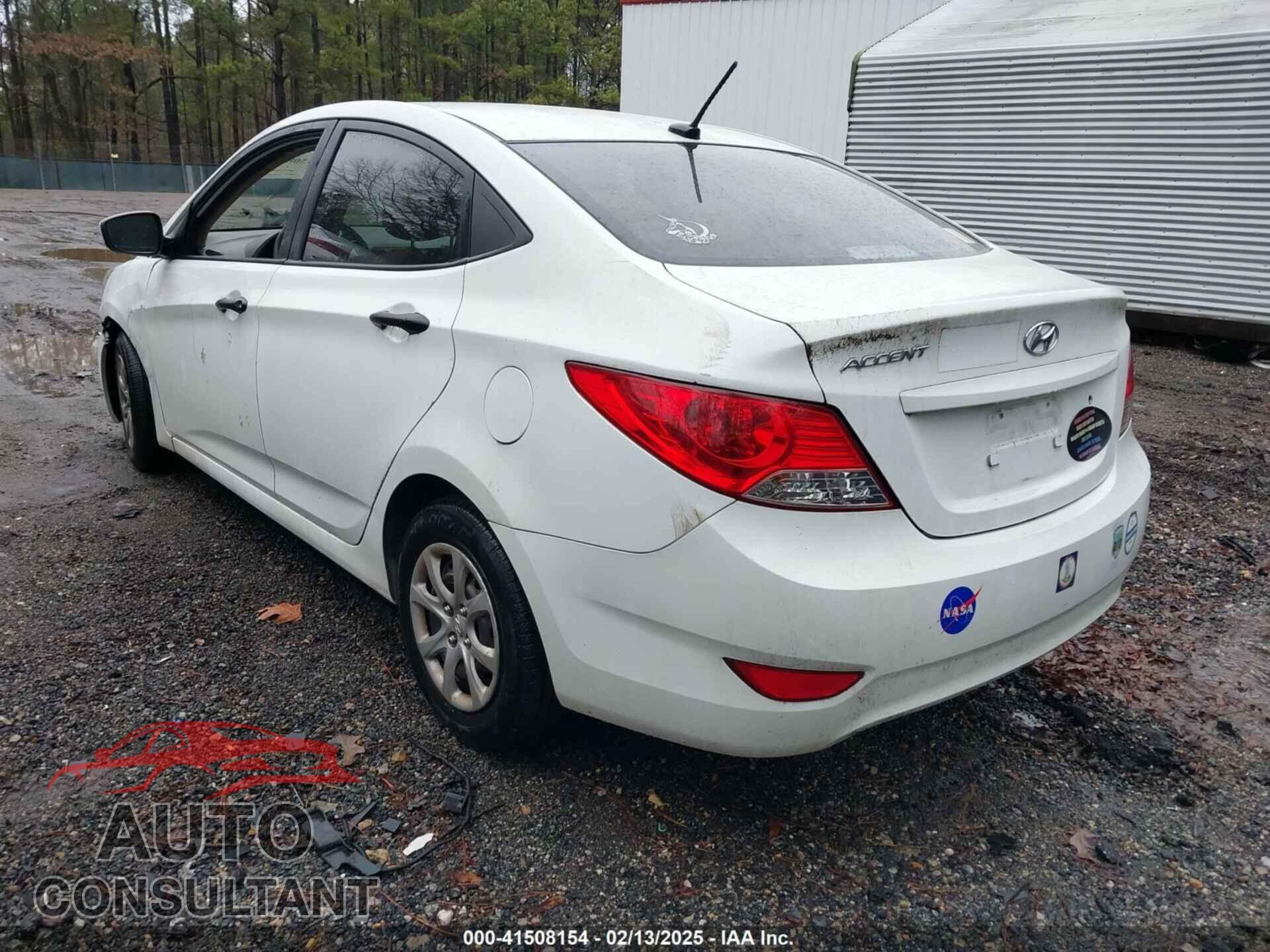 HYUNDAI ACCENT 2012 - KMHCT4AE7CU061084