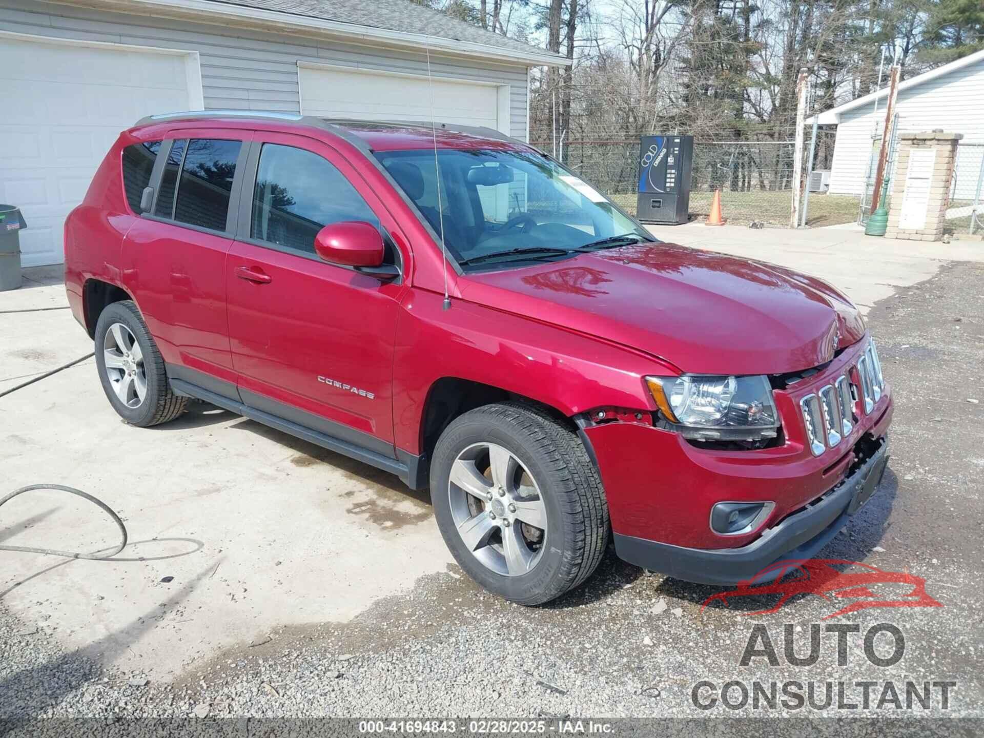 JEEP COMPASS 2016 - 1C4NJDEB1GD769064