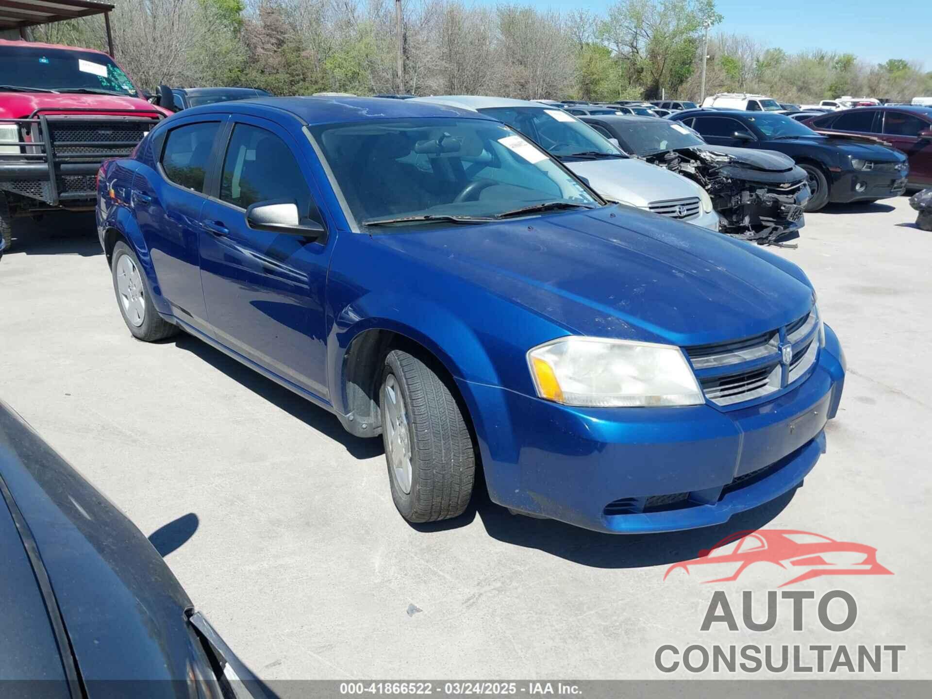 DODGE AVENGER 2010 - 1B3CC4FB2AN119677
