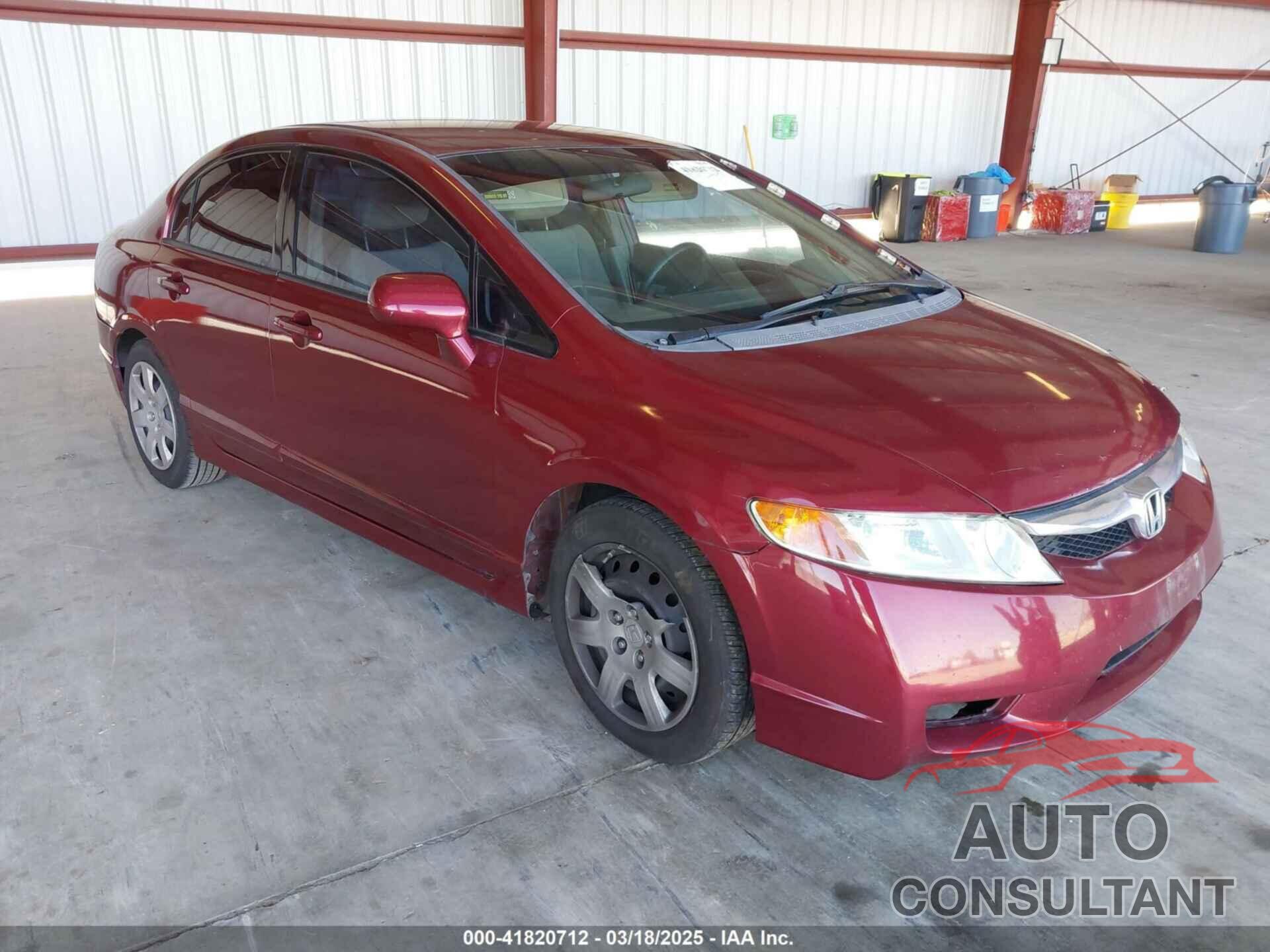 HONDA CIVIC 2010 - 2HGFA1F55AH535145