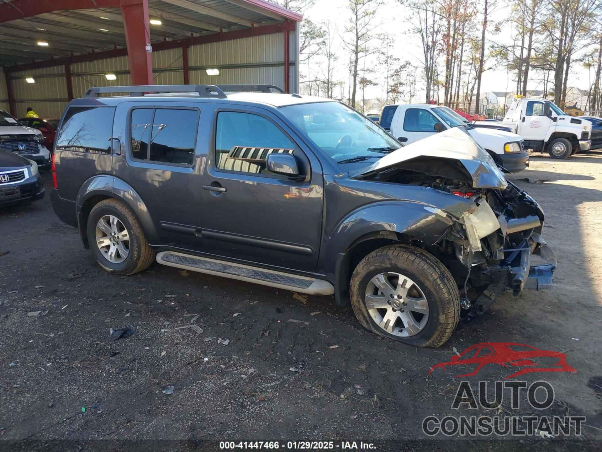 NISSAN PATHFINDER 2010 - 5N1AR1NN9AC627277