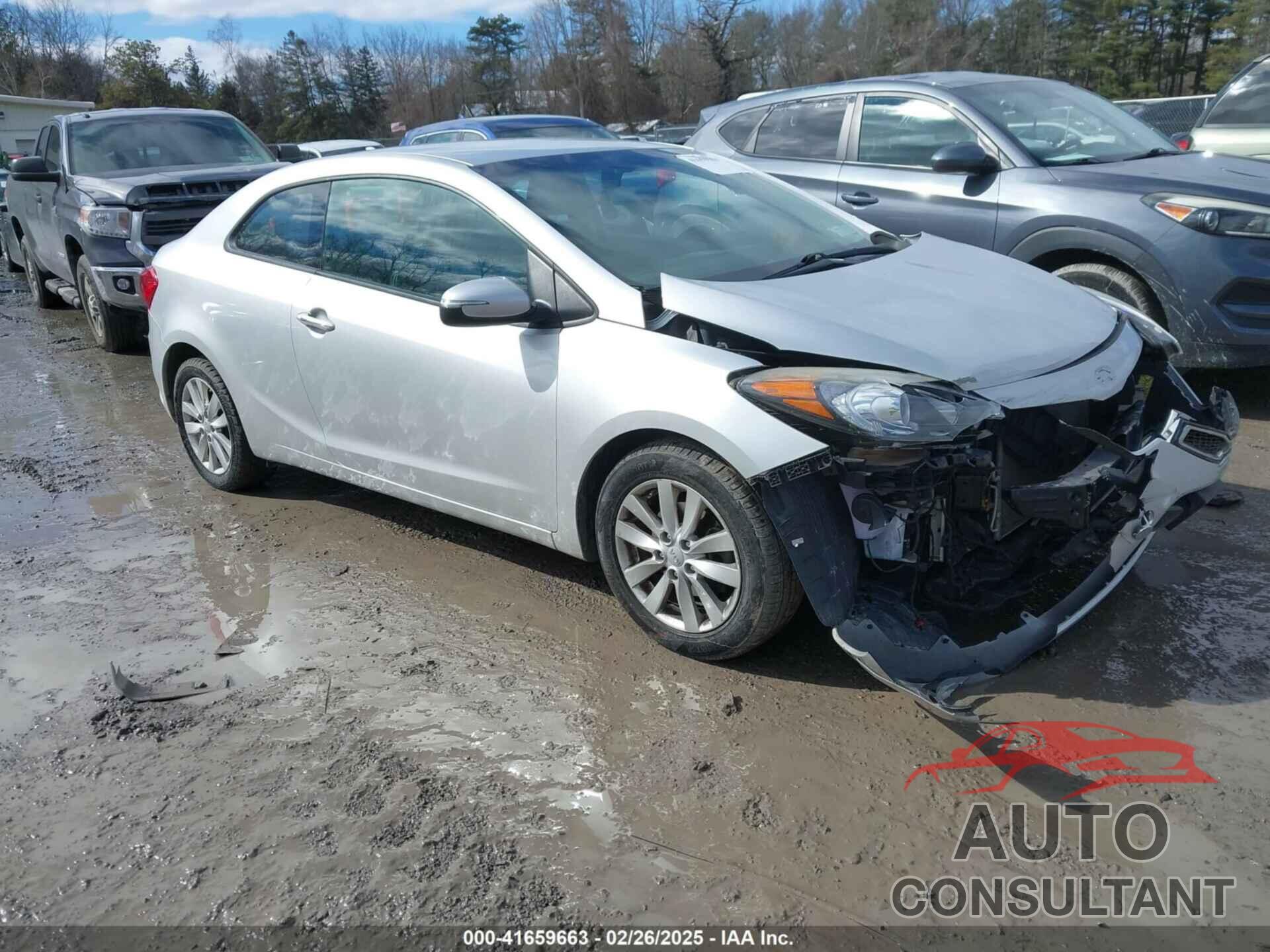 KIA FORTE KOUP 2014 - KNAFX6A80E5241254