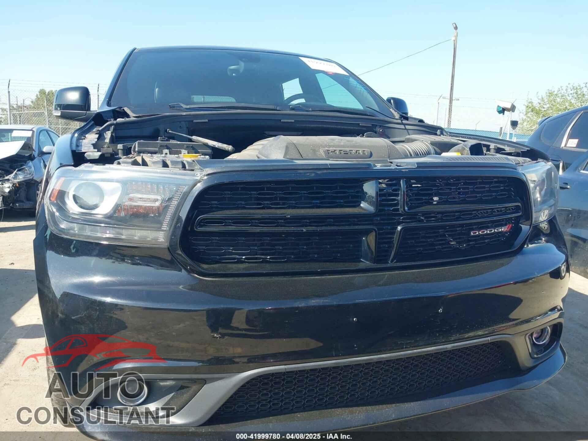 DODGE DURANGO 2017 - 1C4SDHCT2HC732707