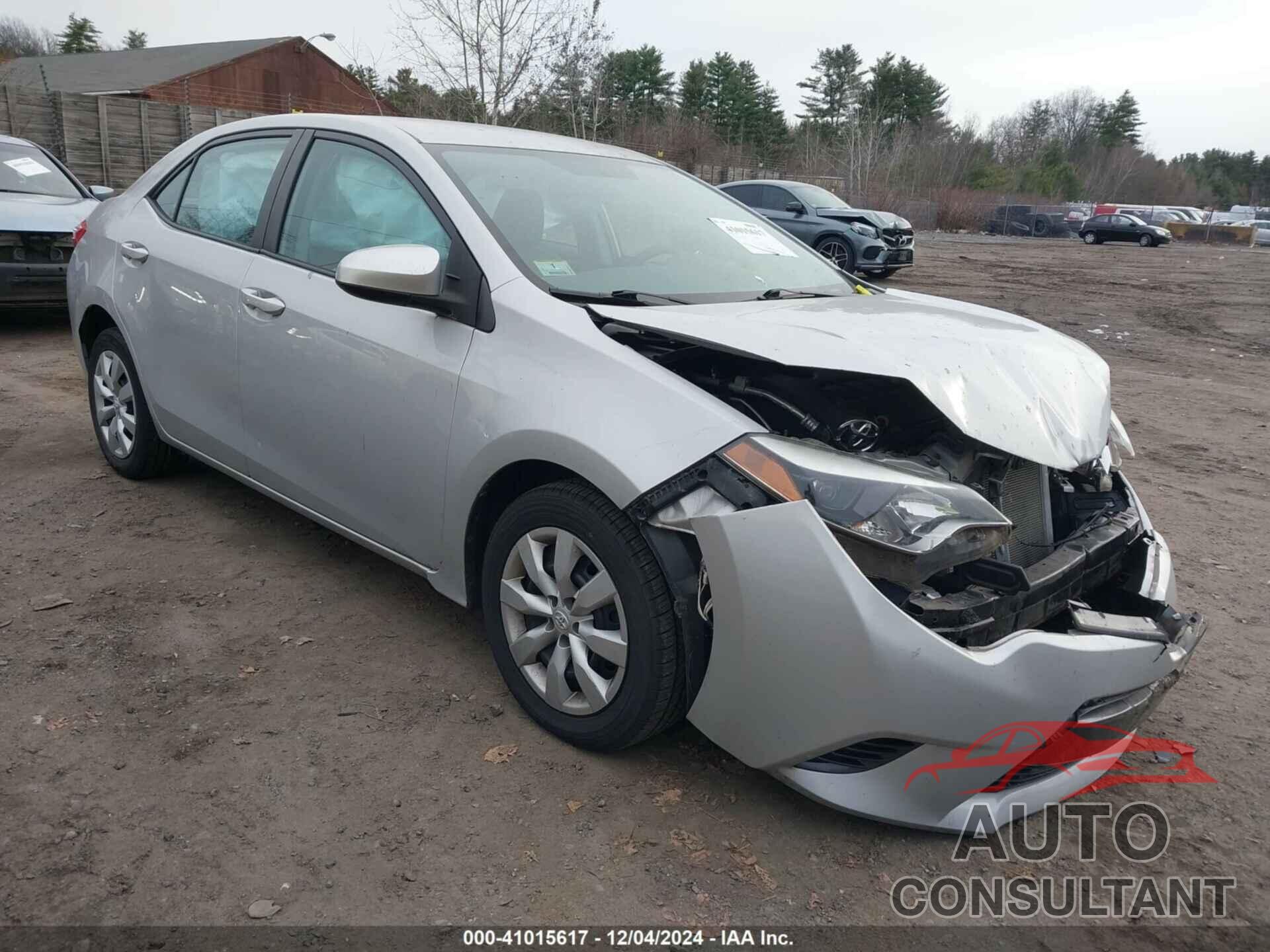 TOYOTA COROLLA 2016 - 2T1BURHE1GC501643