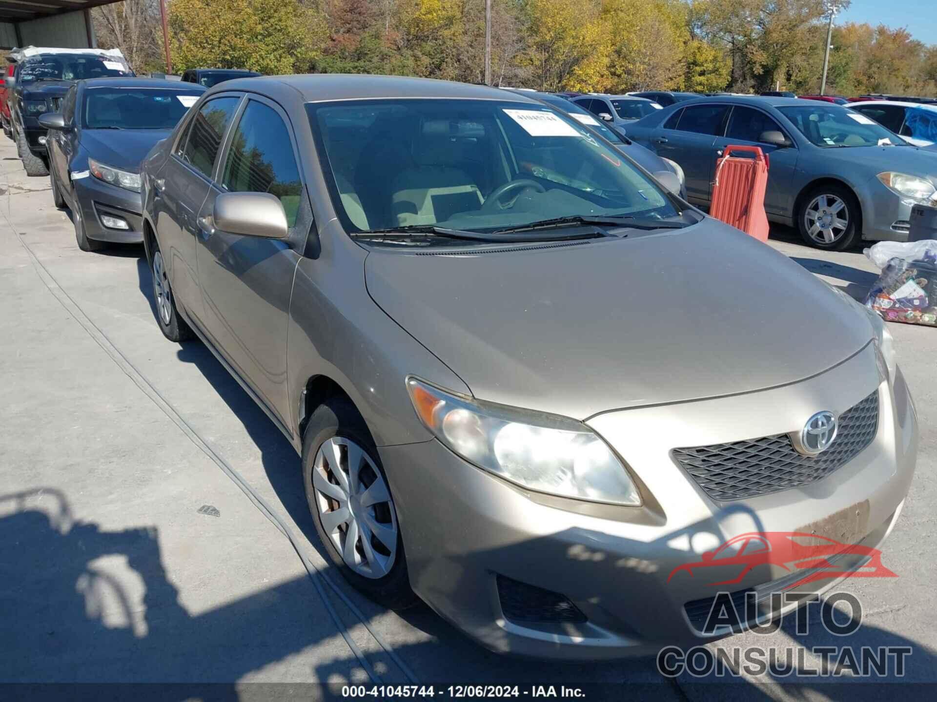 TOYOTA COROLLA 2009 - 1NXBU40E79Z136028