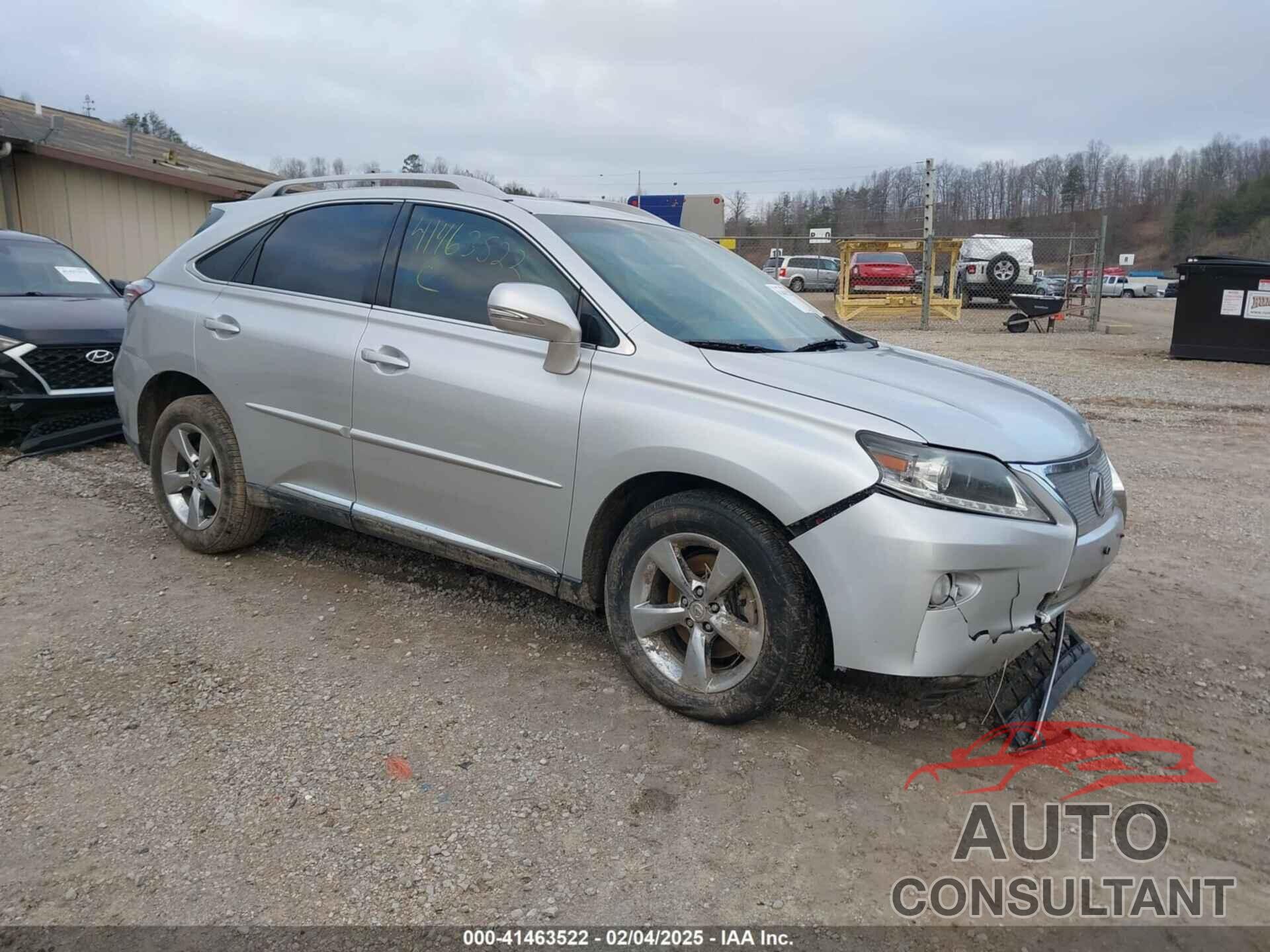 LEXUS RX 350 2014 - 2T2BK1BA5EC244606