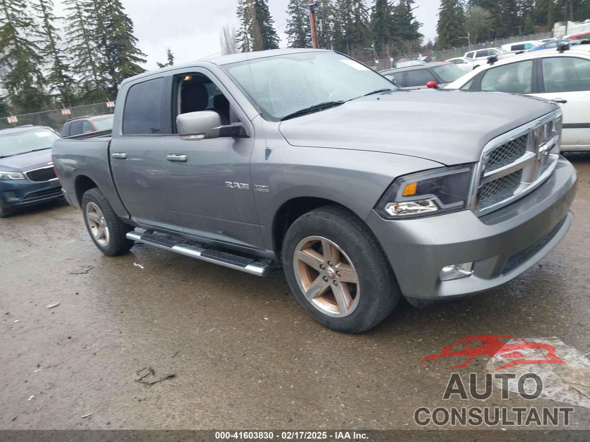 DODGE RAM 1500 2010 - 1D7RV1CT7AS172705